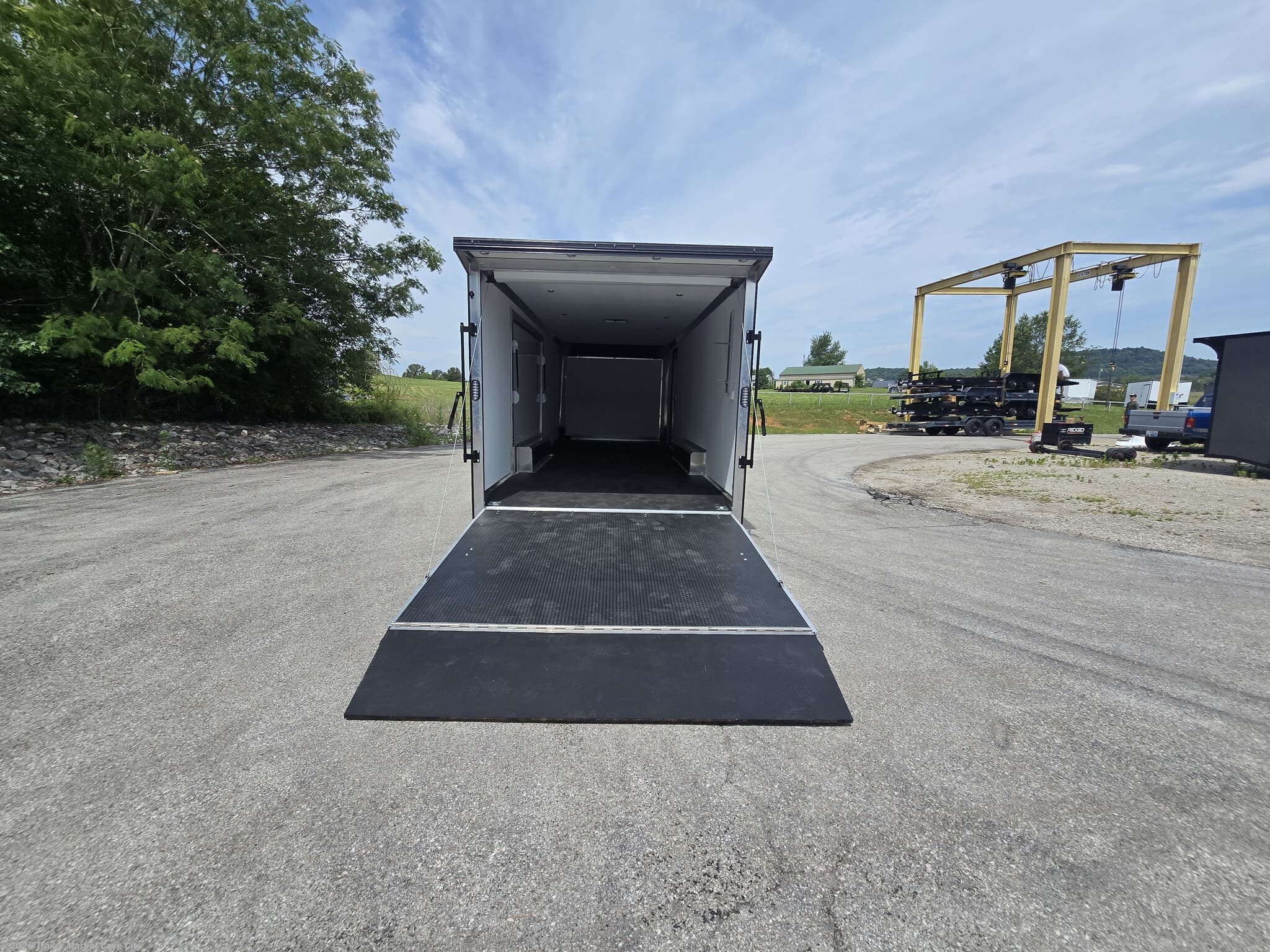 New 2026 EZ-Hauler 8.5'x24' Aluminum (Blackout) Enclosed Car Hauler available in Cave City, Kentucky