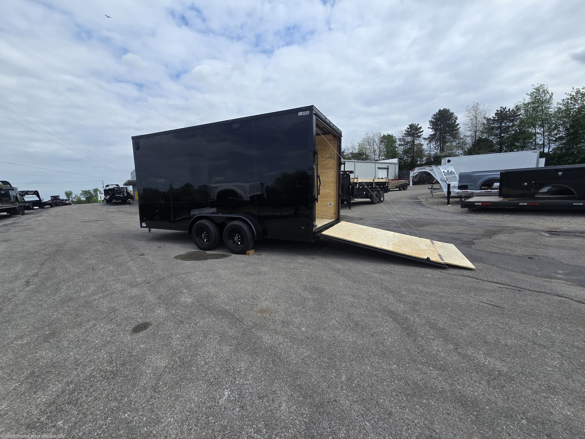 2026 Steel Pines Cargo 7'x16'TA2 (Blackout Package) Enclosed Trailer