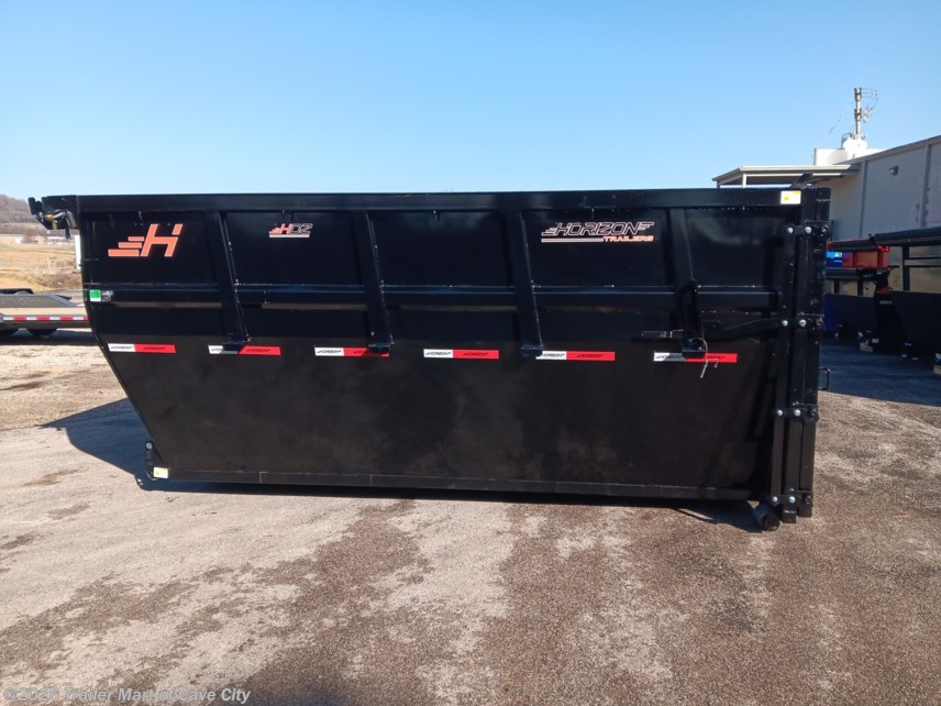 New 2026 Horizon Trailers HDZ 14'x60"x6' Roll-Off Dumpster available in Cave City, Kentucky