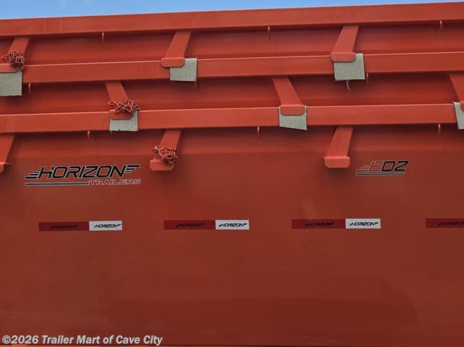 2026 Horizon Trailers EDZ 14'x60"x4' Roll-Off Dumpster