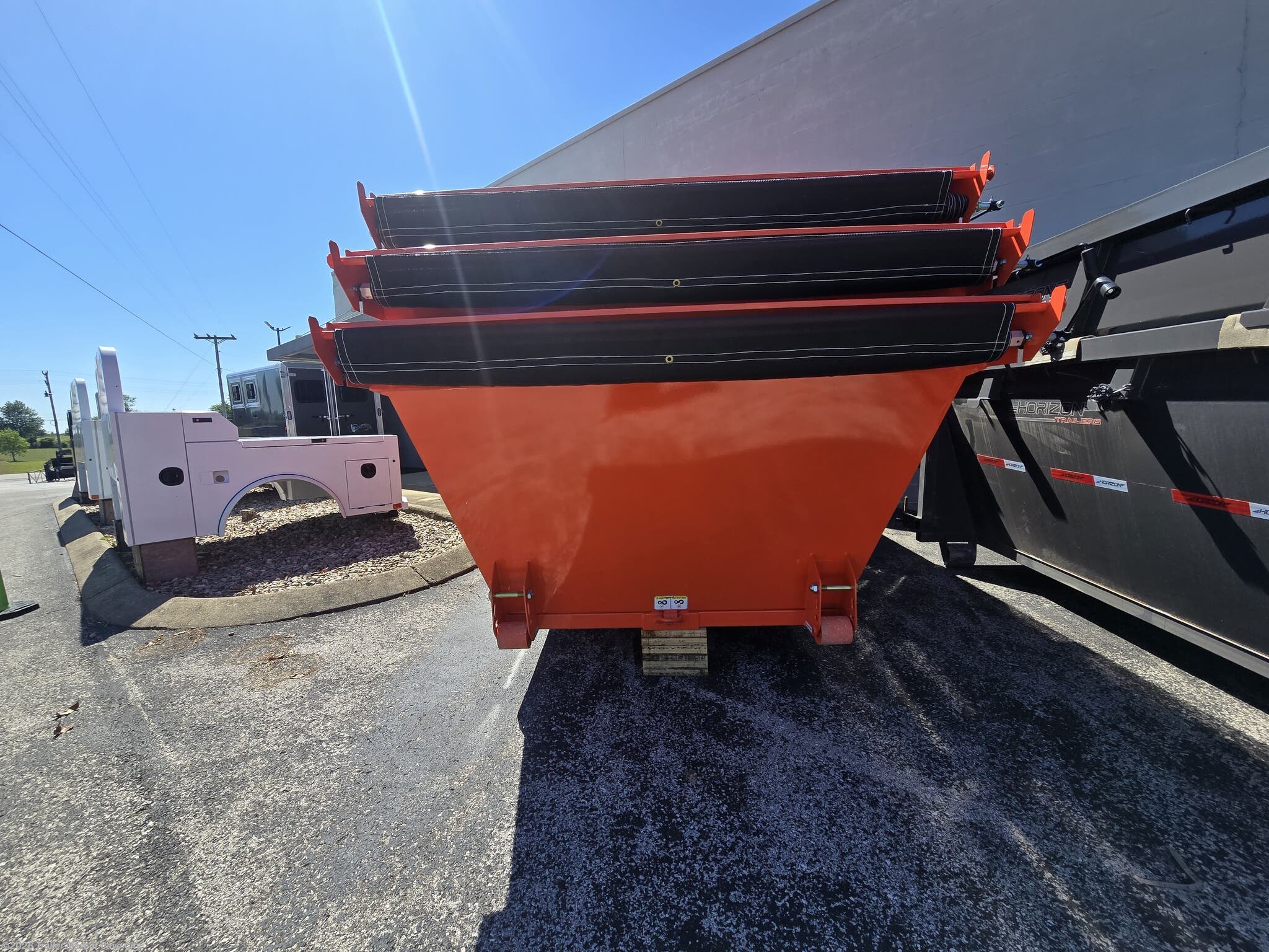 2026 Horizon Trailers EDZ 14'x60"x4' Roll-Off Dumpster - New Roll-Off Trailer for sale by Trailer Mart of Cave City in Cave City, Kentucky