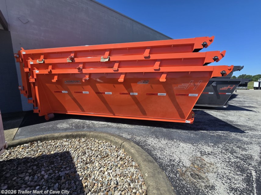 New 2026 Horizon Trailers EDZ 14'x60"x4' Roll-Off Dumpster available in Cave City, Kentucky