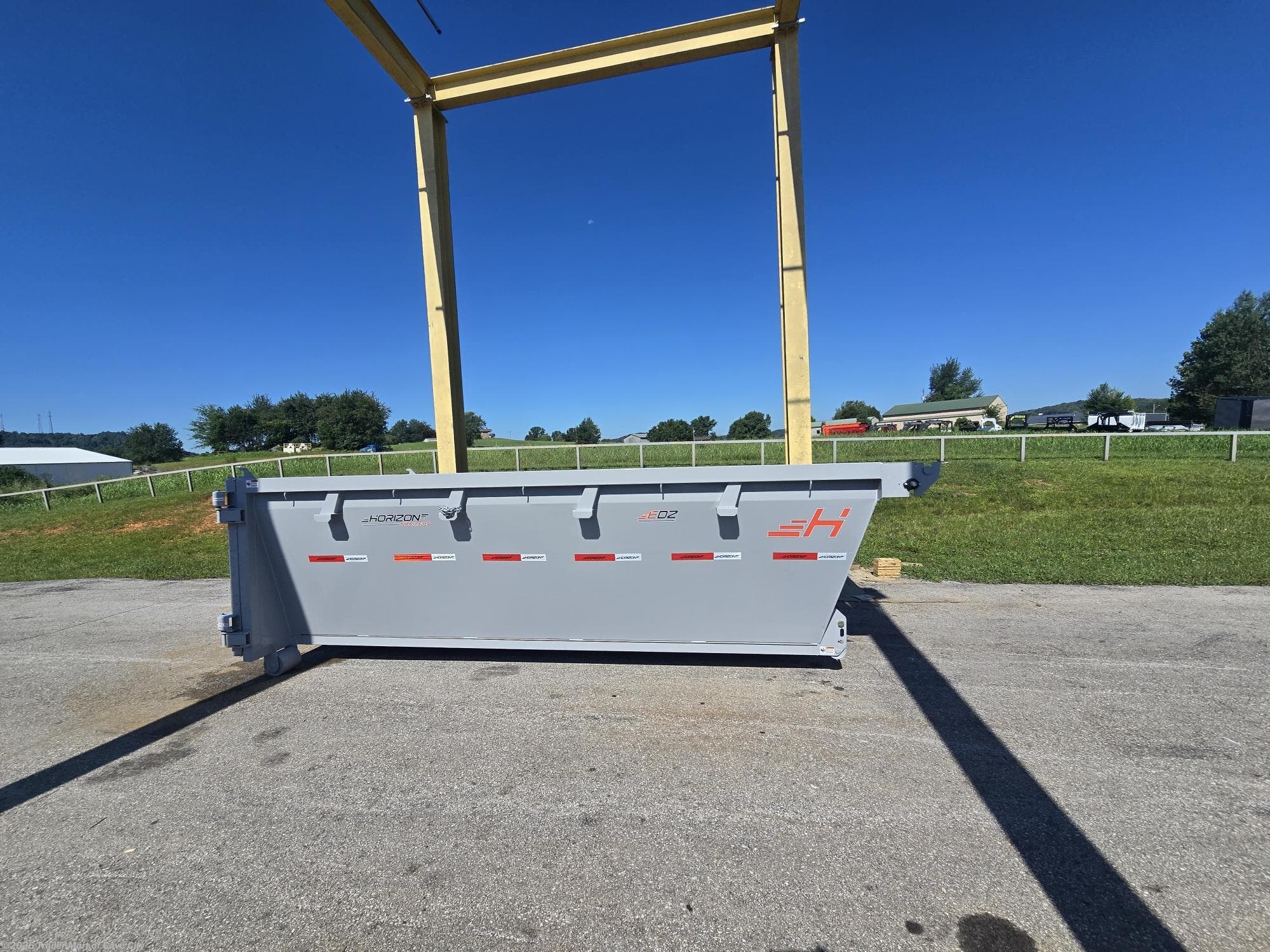 2026 Horizon Trailers EDZ 14'x60"x4' Roll-Off Dumpster