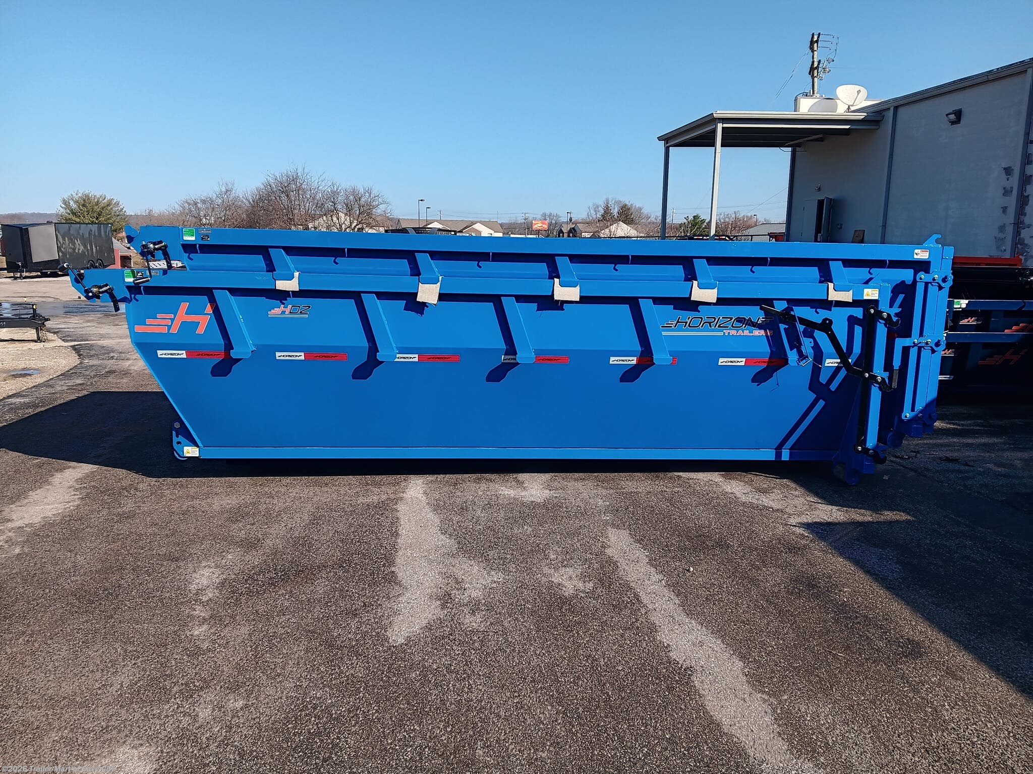 2026 Horizon Trailers EDZ 16'x60"x4' Roll-Off Dumpster