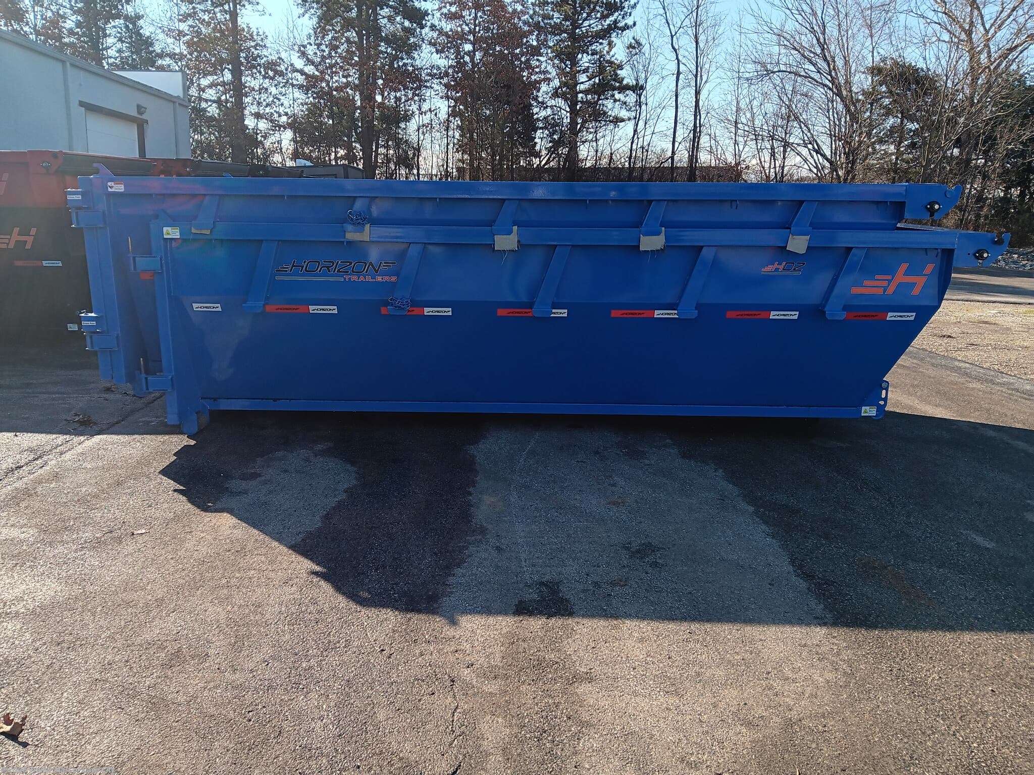 New 2026 Horizon Trailers EDZ 16'x60"x4' Roll-Off Dumpster available in Cave City, Kentucky