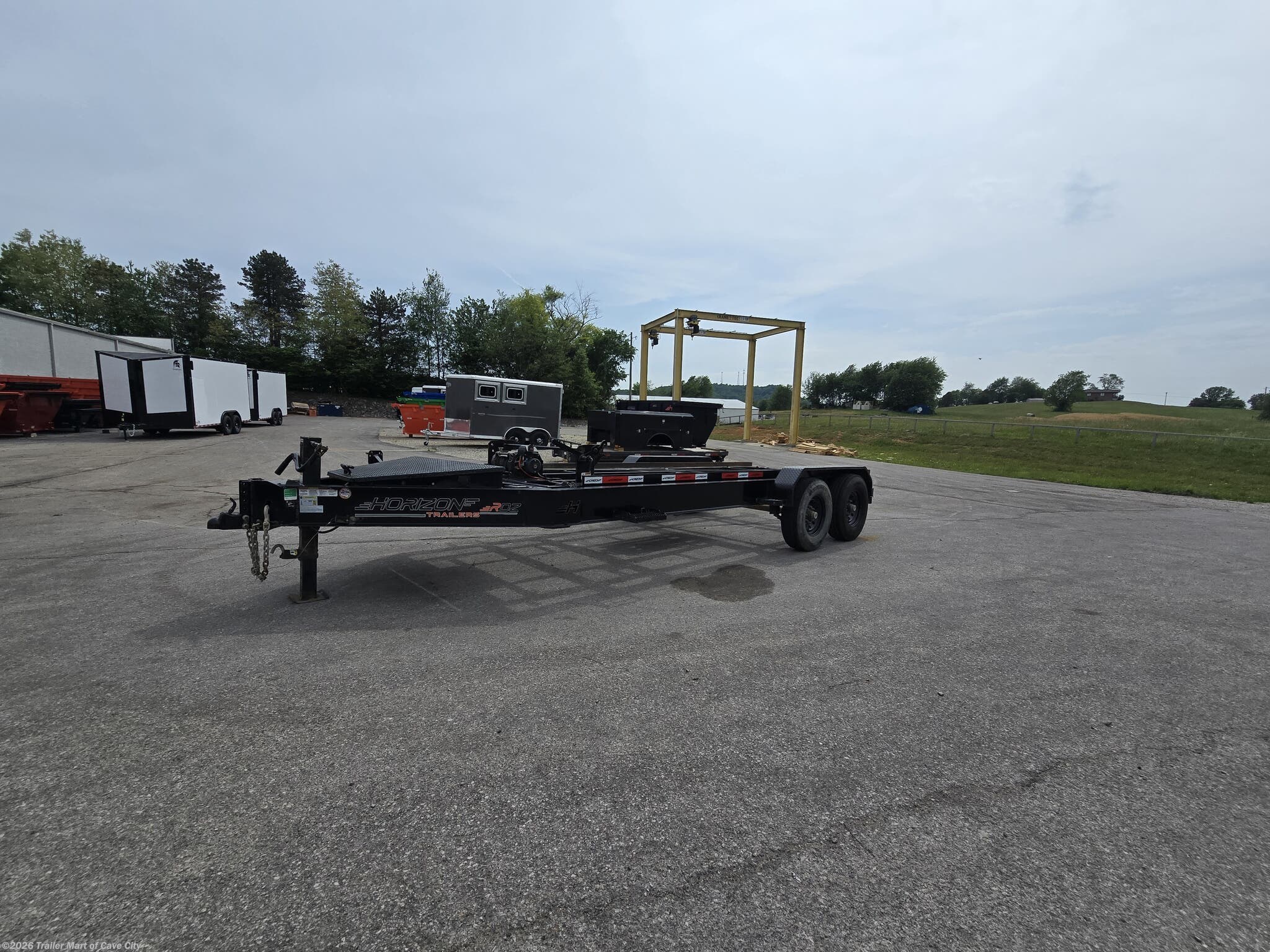 Used 2024 Horizon Trailers RDZ 16' Bumper Pull Roll-Off Trailer available in Cave City, Kentucky