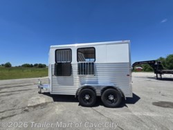 New 2026 Frontier 11' Combo/Slant 2 Horse Bumper Pull Trailer available in Cave City, Kentucky