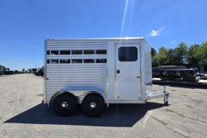 2026 Frontier 11' Combo/Slant 2 Horse Bumper Pull Trailer