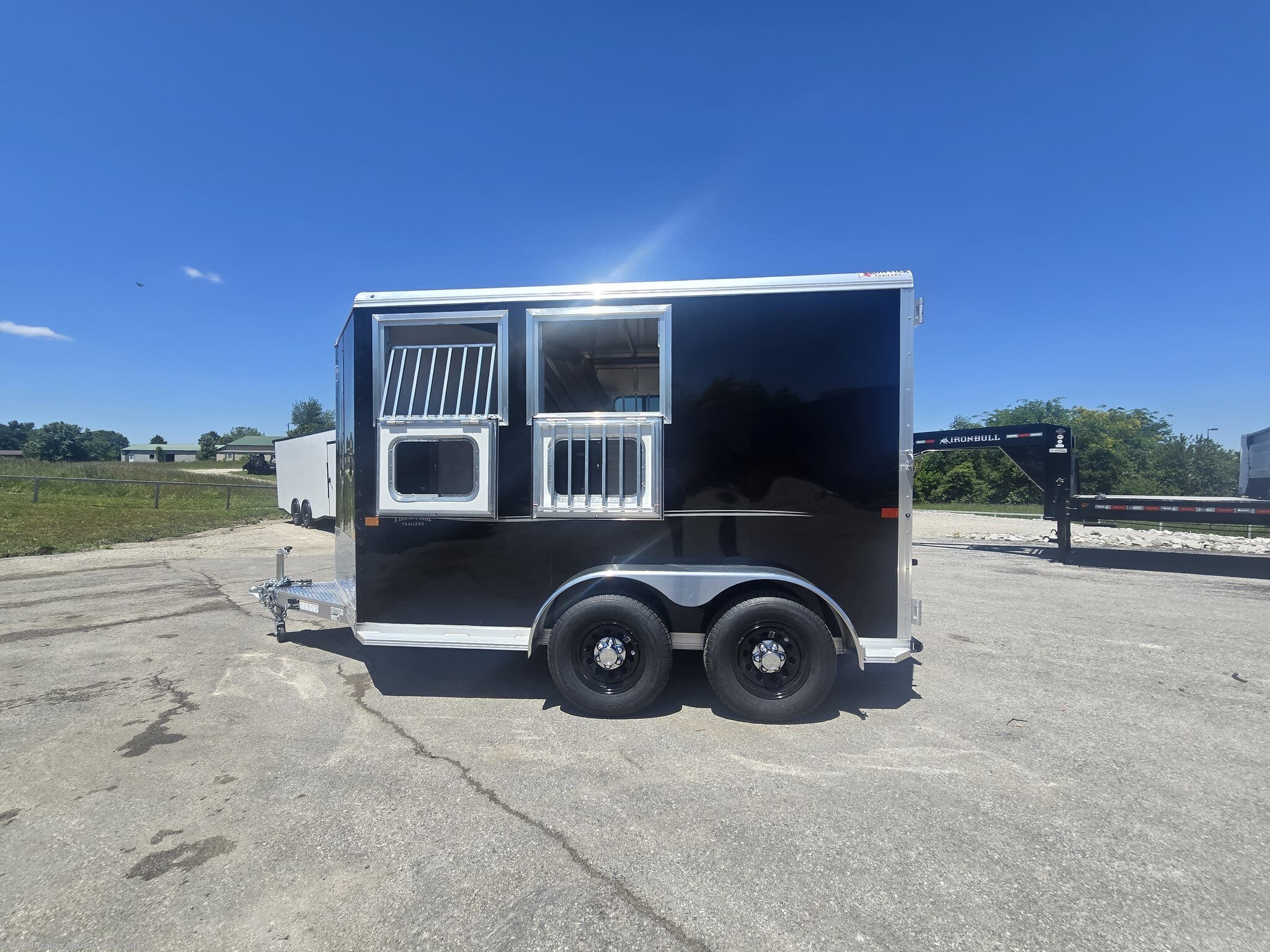 2026 11' Combo/Slant 2 Horse Bumper Pull Trailer by Frontier from Trailer Mart of Cave City in Cave City, Kentucky