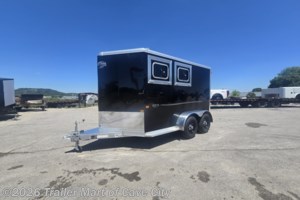 2026 Frontier 11' Combo/Slant 2 Horse Bumper Pull Trailer