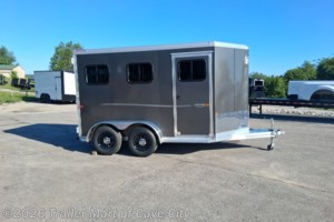 2026 Frontier 11' Combo/Slant 2 Horse Bumper Pull Trailer