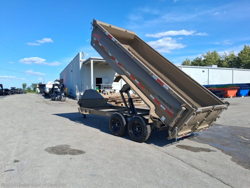 New 2026 Horizon Trailers HZ7 7'x16' 7k Dump Trailer available in Cave City, Kentucky