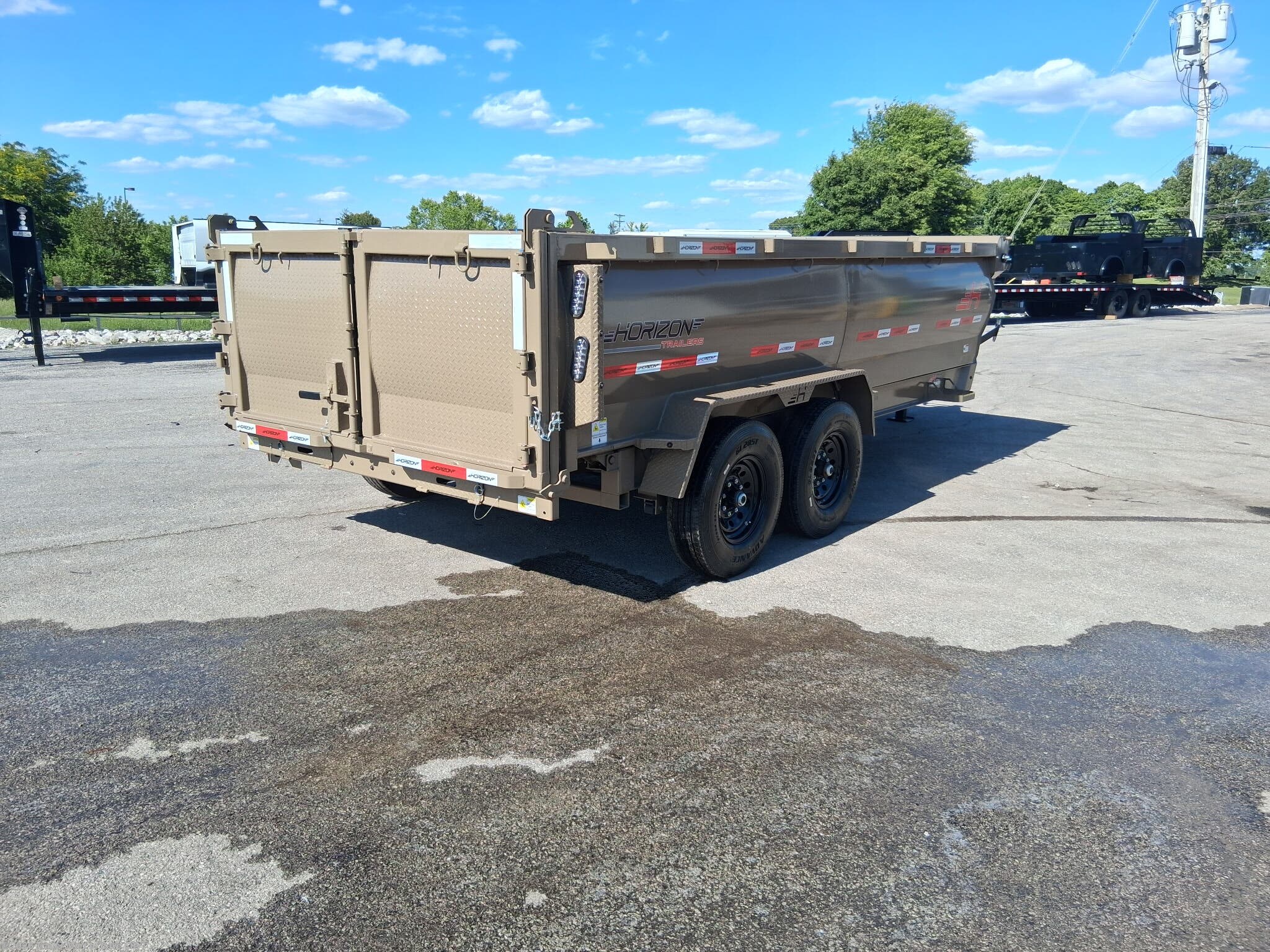 2026 HZ7 7'x16' 7k Dump Trailer by Horizon Trailers from Trailer Mart of Cave City in Cave City, Kentucky