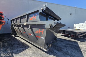 2026 Horizon Trailers EDZ 14'x60"x4' Roll-Off Dumpster