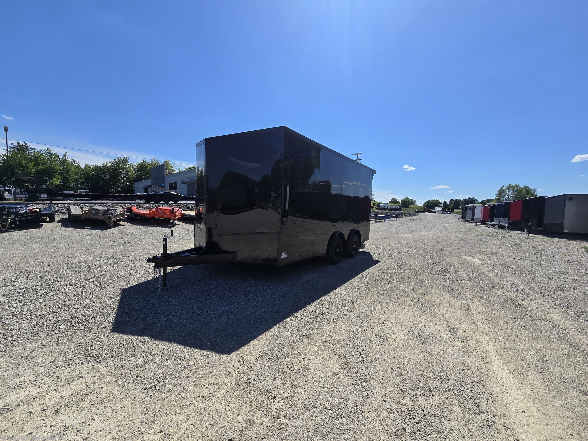 2026 Steel Pines Cargo 8.5'x16'TA3 (Blackout Package) Enclosed Car Hauler