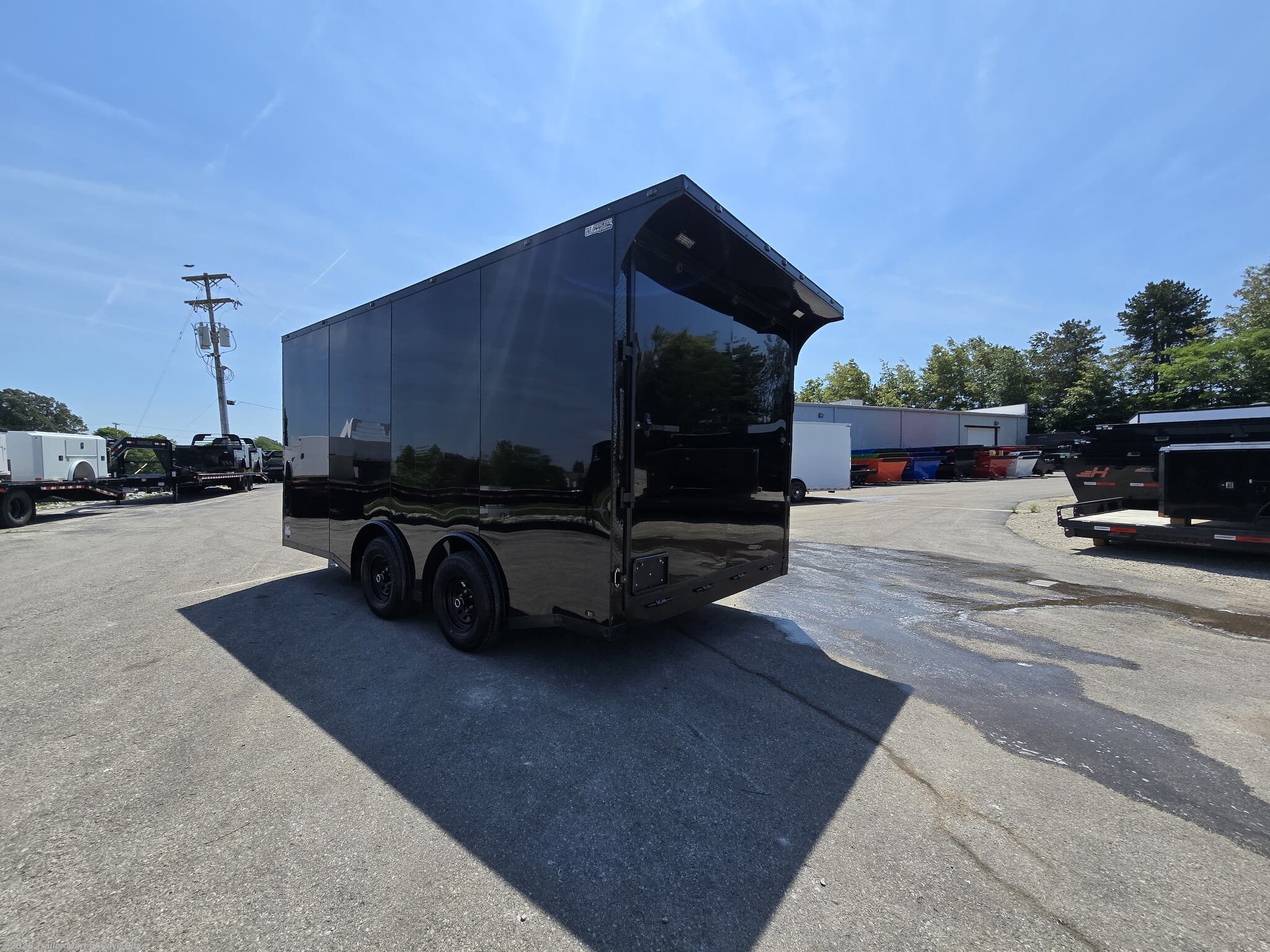 2026 Steel Pines Cargo 8.5'x16'TA3 (Blackout Package) Enclosed Car Hauler