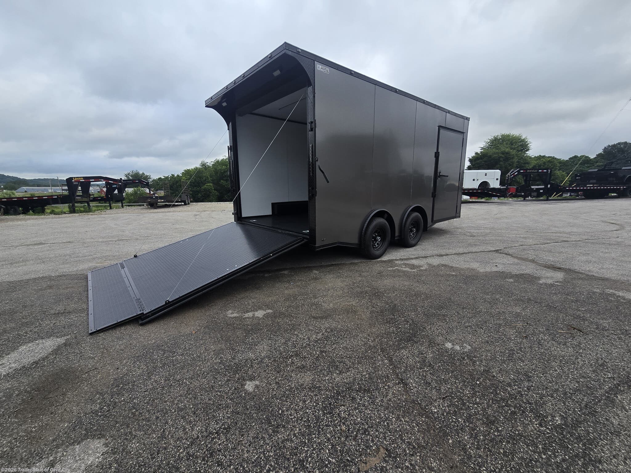 2026 Steel Pines Cargo 8.5'x16'TA3 (Blackout Package) Enclosed Car Hauler