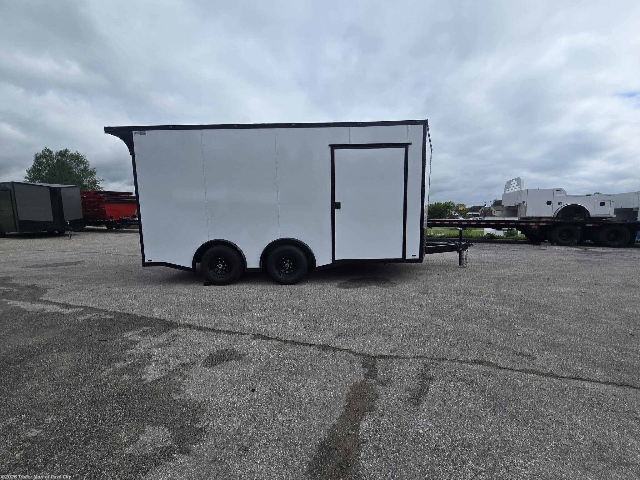 2026 Steel Pines Cargo 8.5'x16'TA3 (Blackout Package) Enclosed Car Hauler