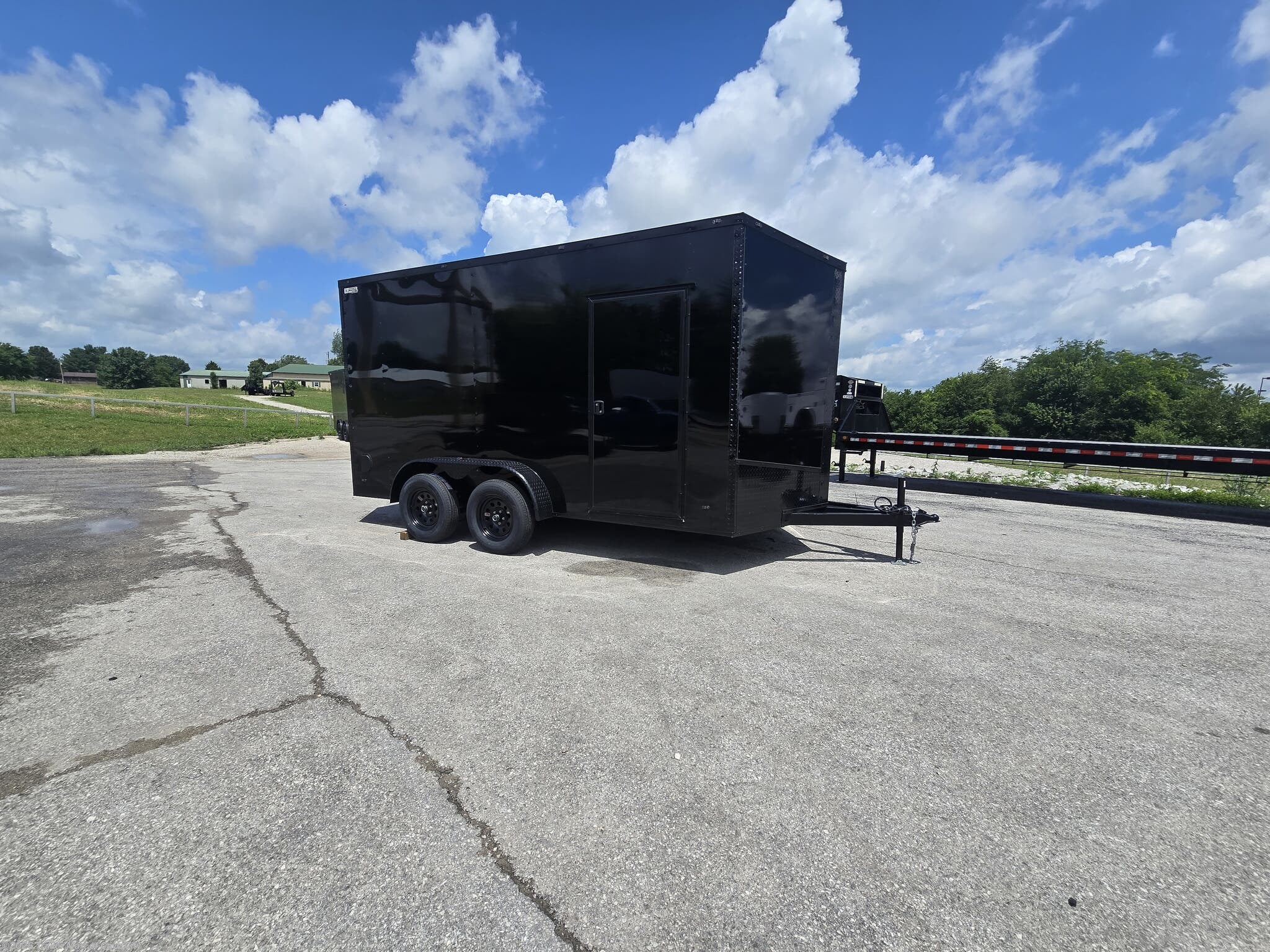 New 2026 Steel Pines Cargo 7'x14'TA2 (Blackout Package) Enclosed Trailer available in Cave City, Kentucky