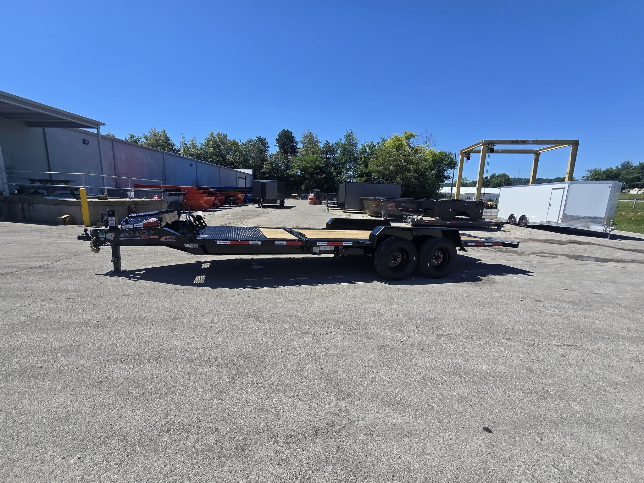 New 2026 Horizon Trailers HET 22' (16'+6') Gravity Tilt Deck Trailer available in Cave City, Kentucky