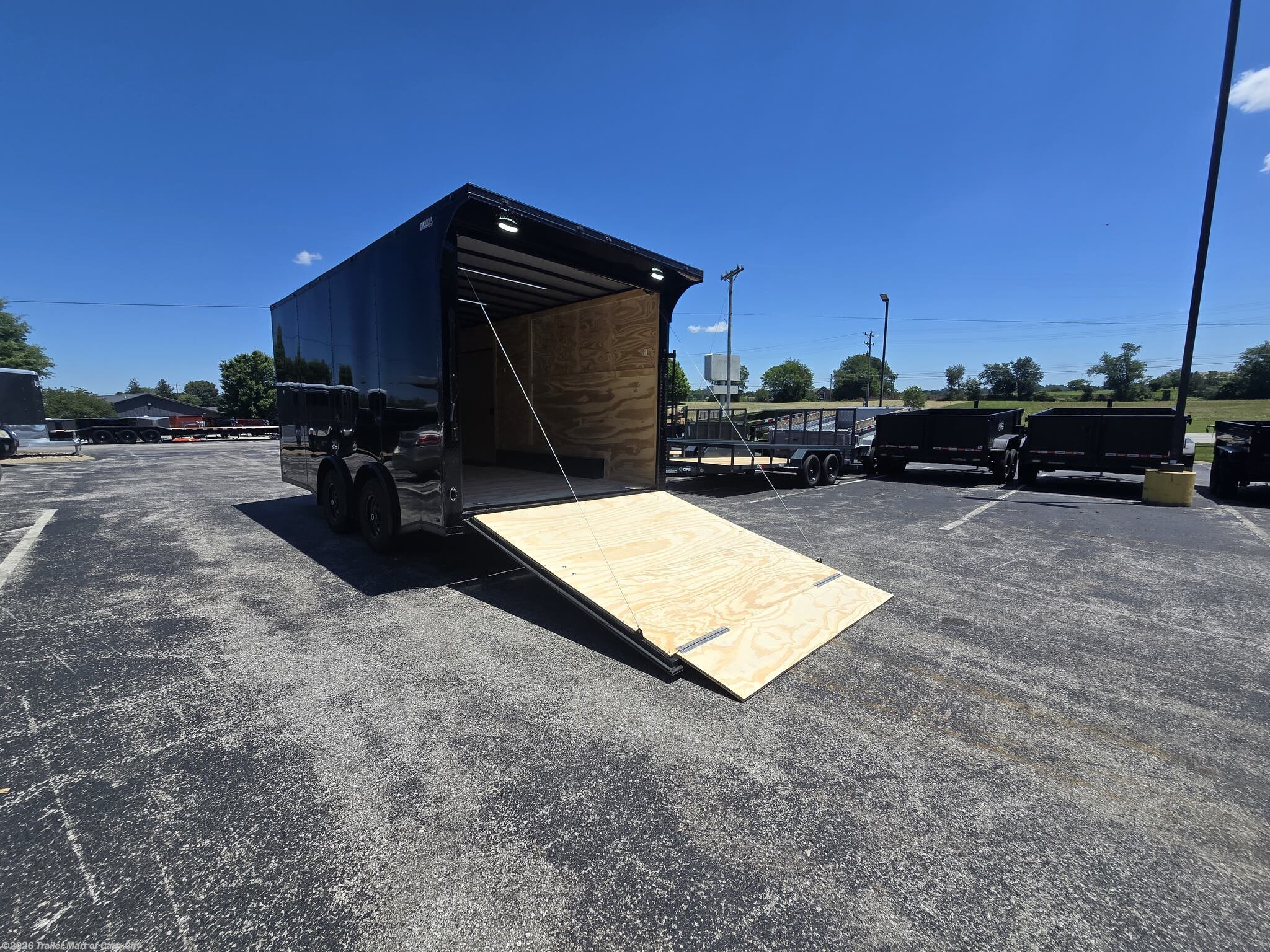 2026 Steel Pines Cargo 8.5'x16'TA3 (Blackout Package) Enclosed Car Hauler