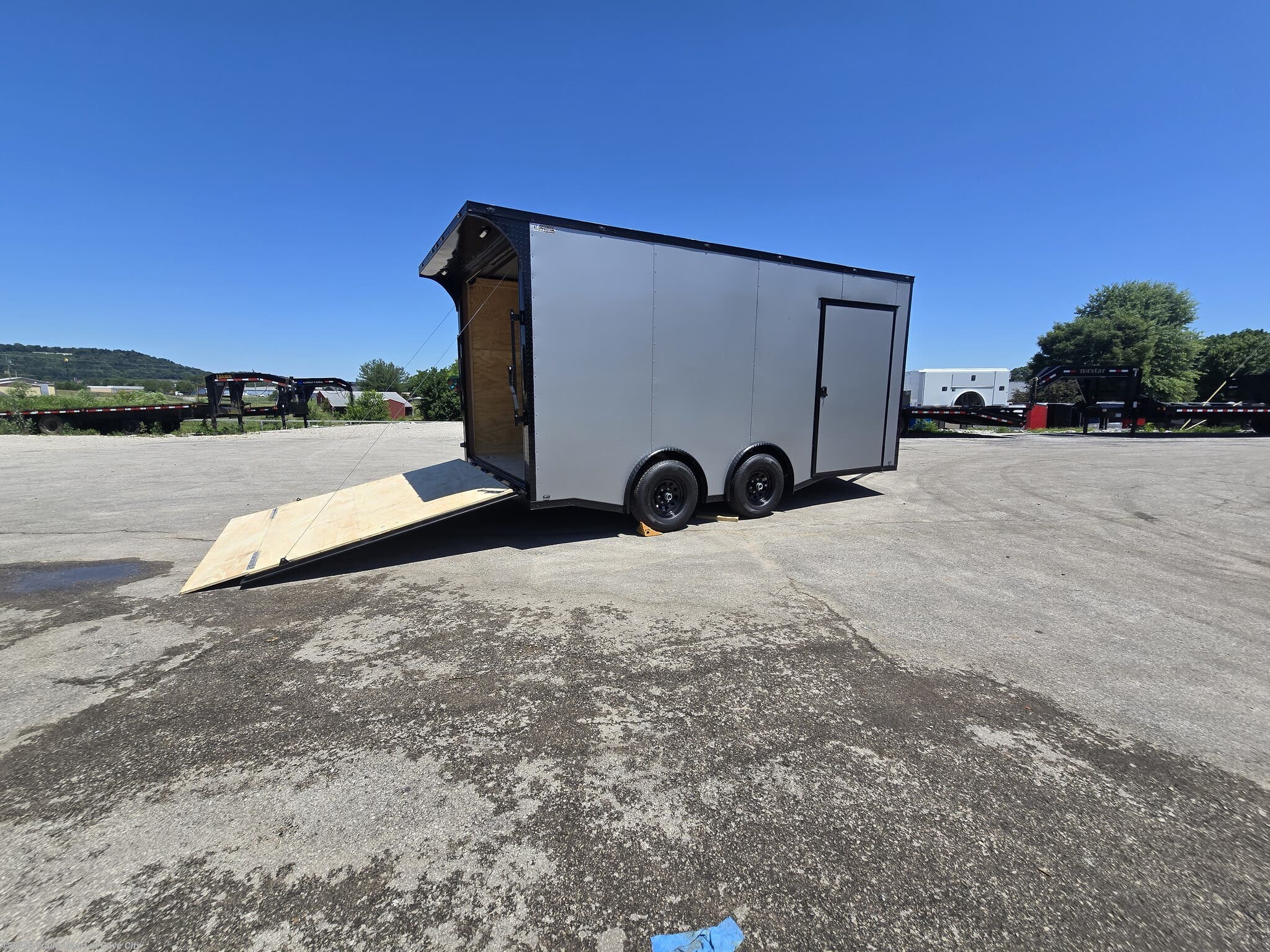 2026 Steel Pines Cargo 8.5'x16'TA3 (Blackout Package) Enclosed Car Hauler