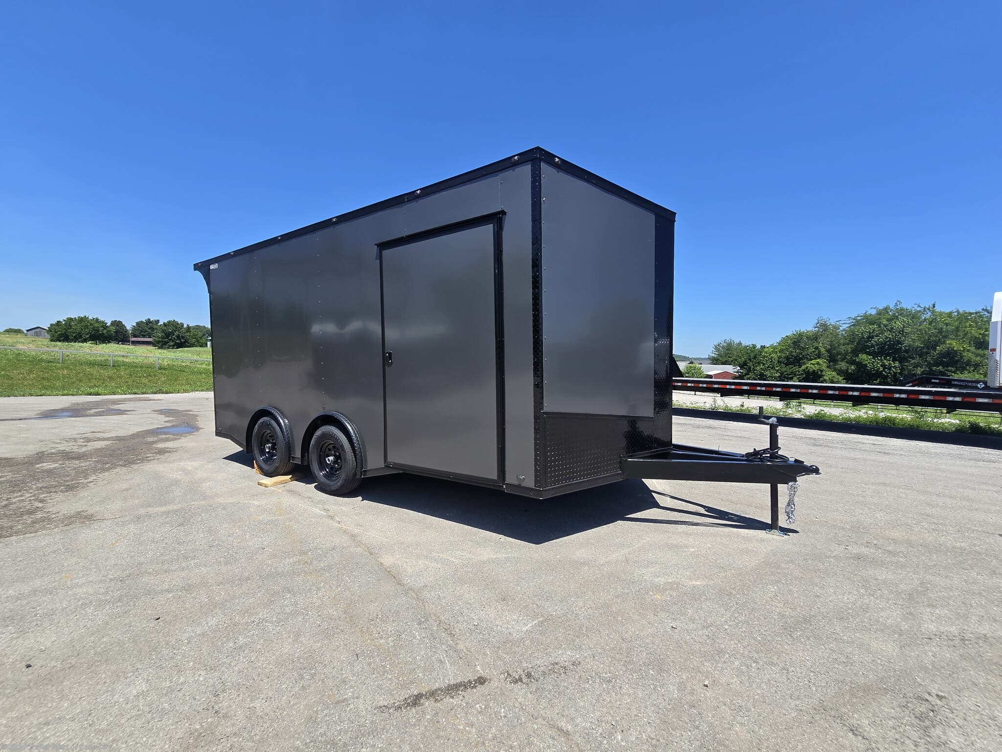 2026 Steel Pines Cargo 8.5'x16'TA3 (Blackout Package) Enclosed Car Hauler