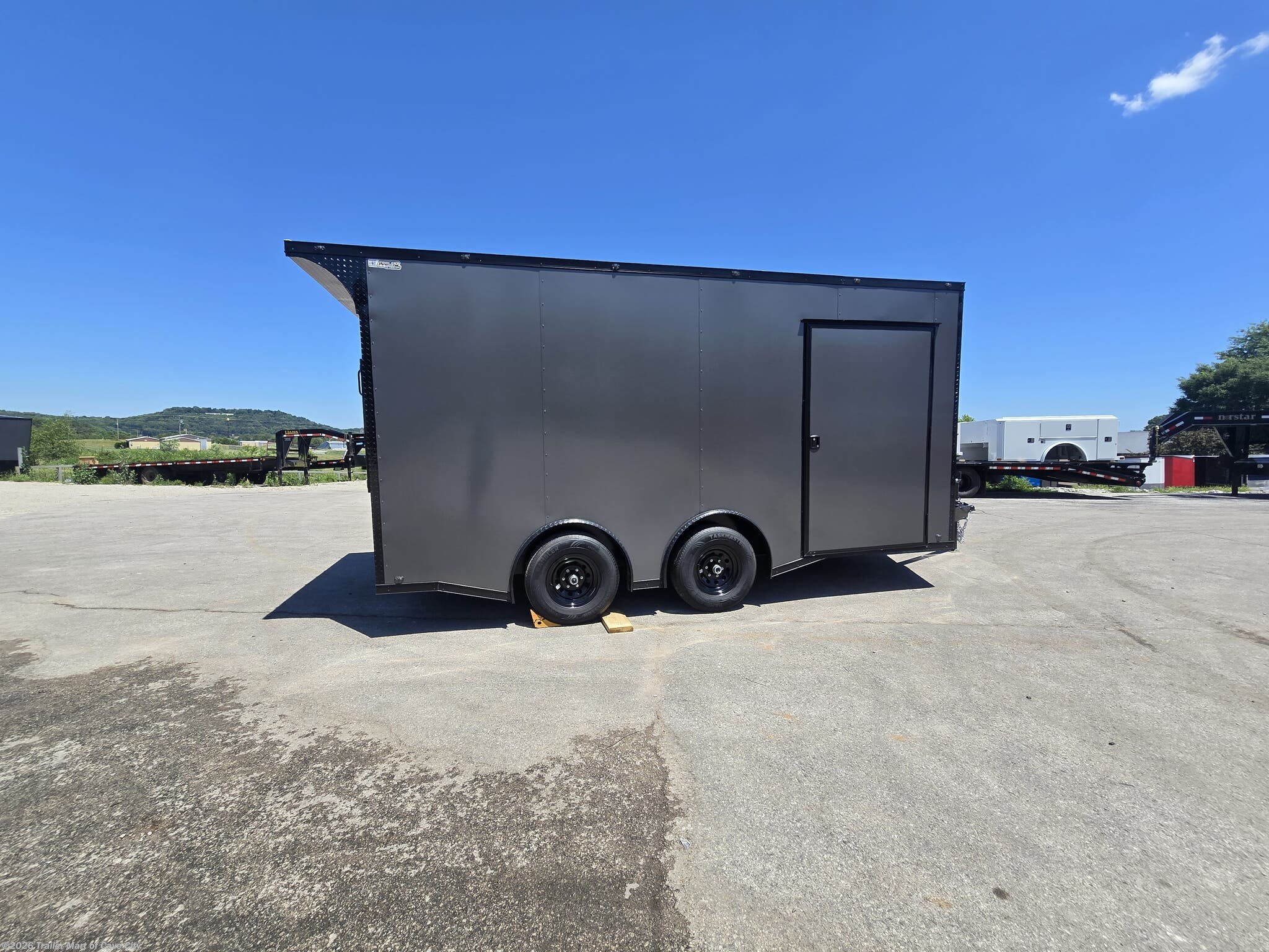 2026 Steel Pines Cargo 8.5'x16'TA3 (Blackout Package) Enclosed Car Hauler - New Car Hauler Trailer for sale by Trailer Mart of Cave City in Cave City, Kentucky