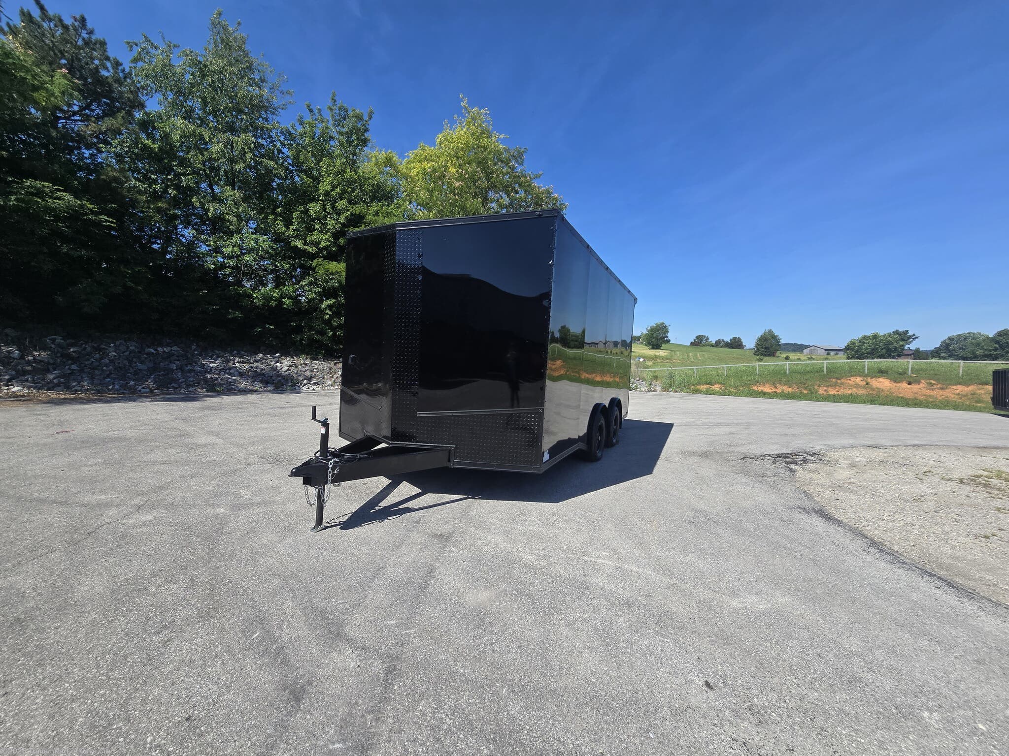 2026 8.5'x16'TA3 (Blackout Package) Enclosed Car Hauler by Steel Pines Cargo from Trailer Mart of Cave City in Cave City, Kentucky