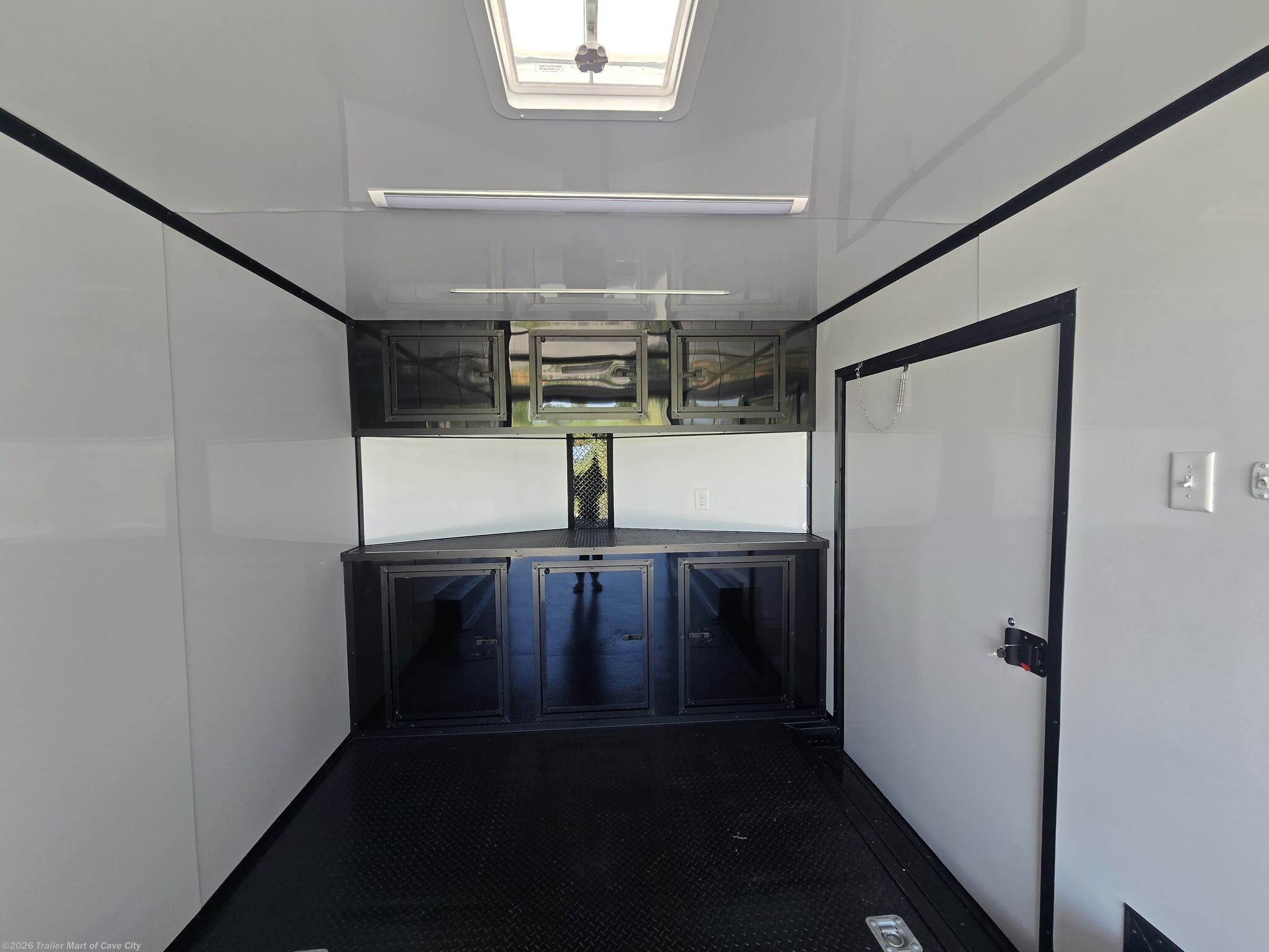 New 2026 Steel Pines Cargo 8.5'x16'TA3 (Blackout Package) Enclosed Car Hauler available in Cave City, Kentucky