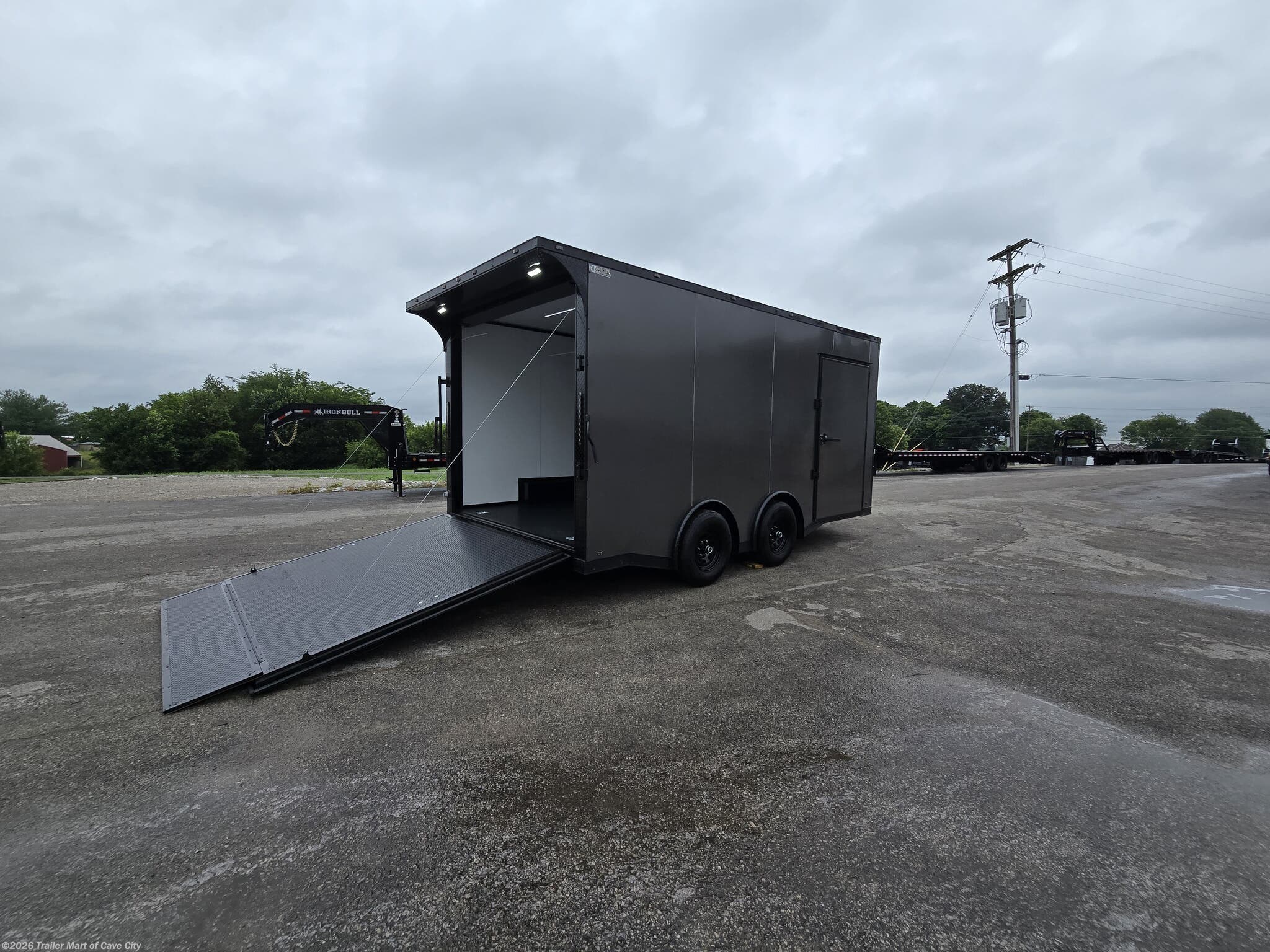 2026 Steel Pines Cargo 8.5'x16'TA3 (Blackout Package) Enclosed Car Hauler