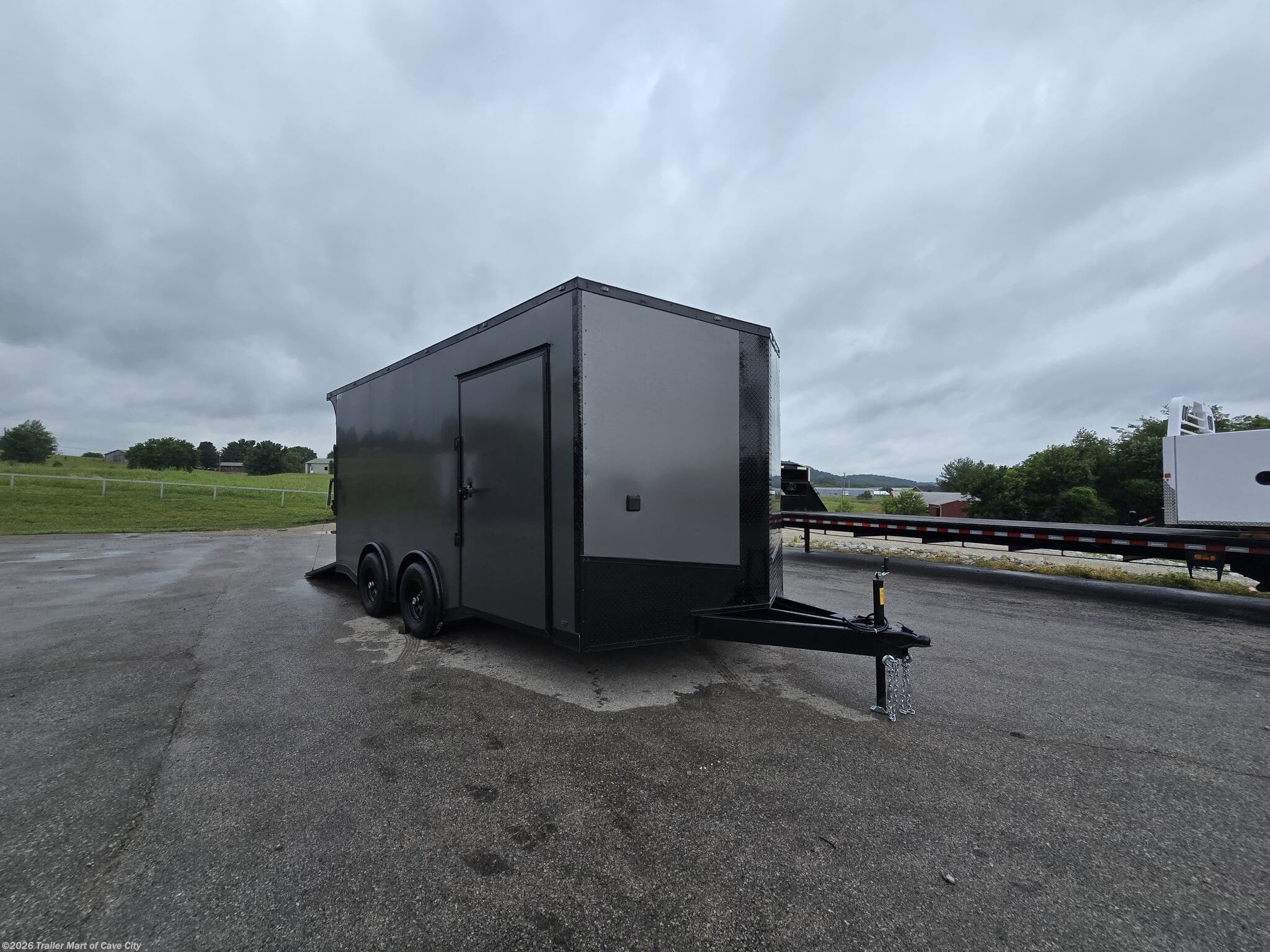 2026 Steel Pines Cargo 8.5'x16'TA3 (Blackout Package) Enclosed Car Hauler