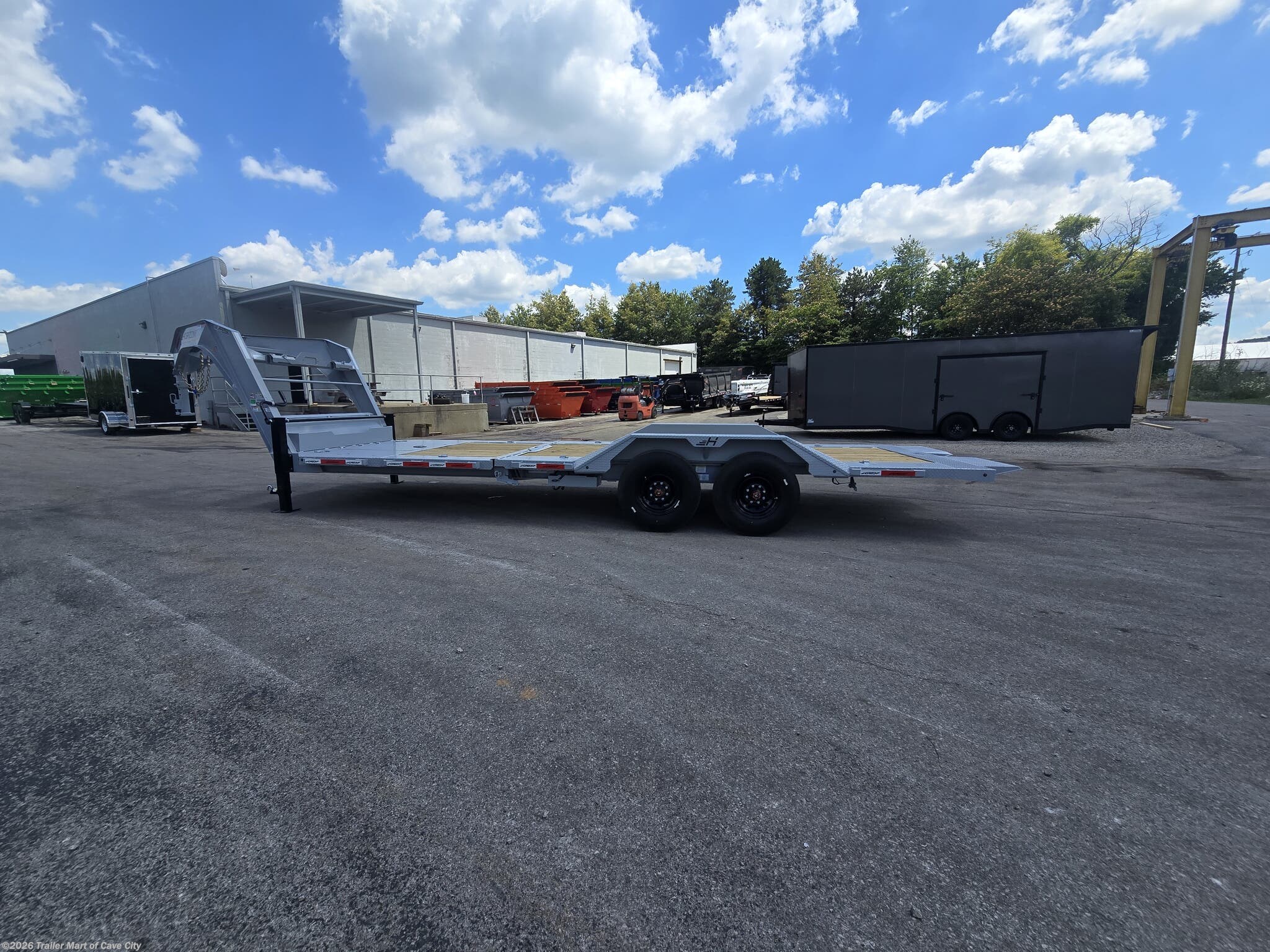 2026 ETZ 24' (16'+8') Gooseneck Split Tilt Trailer by Horizon Trailers from Trailer Mart of Cave City in Cave City, Kentucky