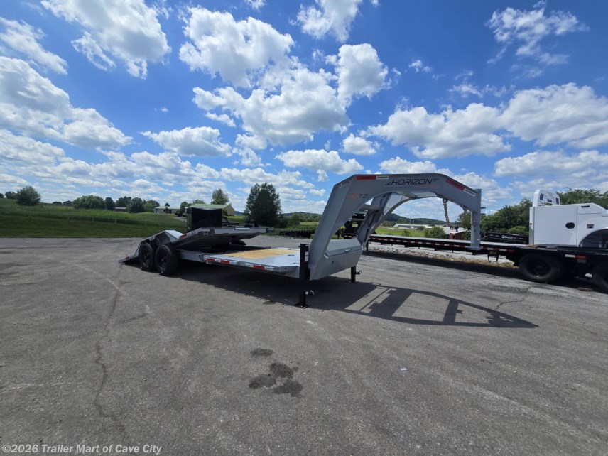 New 2026 Horizon Trailers ETZ 24' (16'+8') Gooseneck Split Tilt Trailer available in Cave City, Kentucky