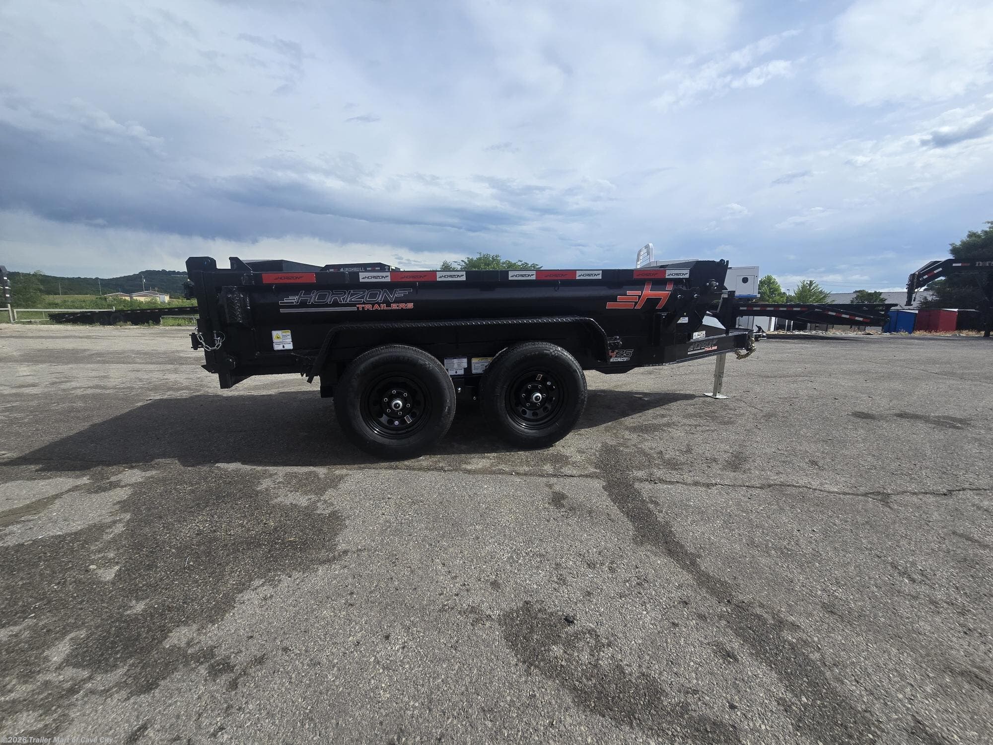 2026 HZ5BP 5'x10' Dump Trailer (5Ton) by Horizon Trailers from Trailer Mart of Cave City in Cave City, Kentucky