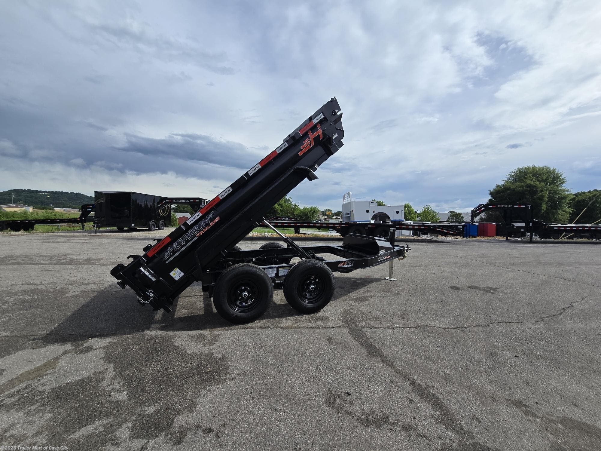 2026 Horizon Trailers HZ5BP 5'x10' Dump Trailer (5Ton)