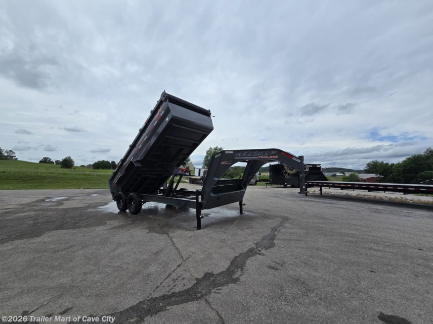 New 2026 Horizon Trailers HZ7 7'x16' 7k Gooseneck Dump Trailer available in Cave City, Kentucky