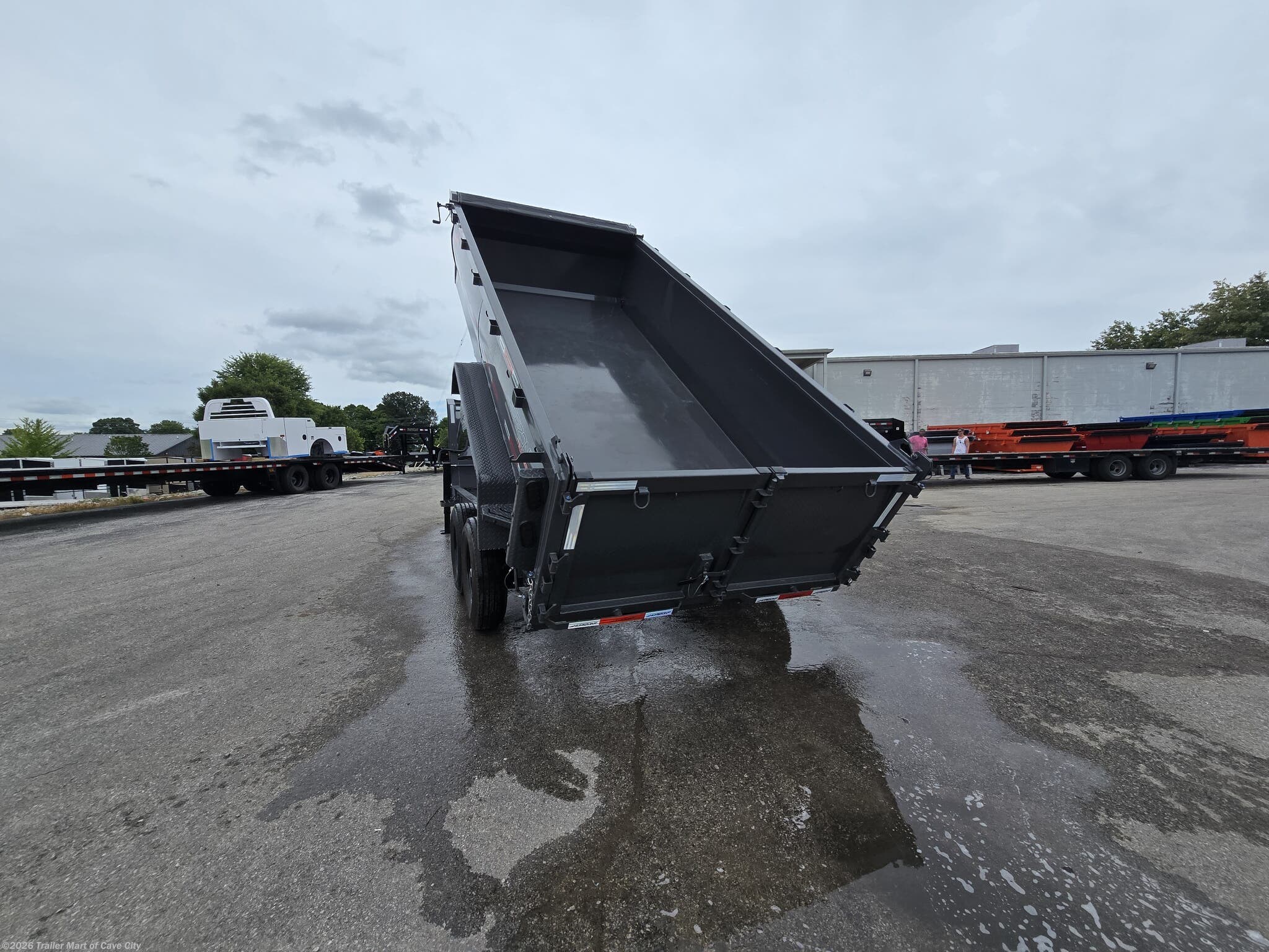 2026 Horizon Trailers HZ7 7'x16' 7k Gooseneck Dump Trailer - New Dump Trailer for sale by Trailer Mart of Cave City in Cave City, Kentucky