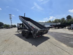 2026 Horizon Trailers LZ7 7'x16' 7k Gooseneck Dump Trailer - New Dump Trailer for sale by Trailer Mart of Cave City in Cave City, Kentucky