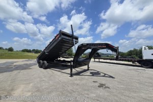 2026 Horizon Trailers LZ7 7'x16' 7k Gooseneck Dump Trailer
