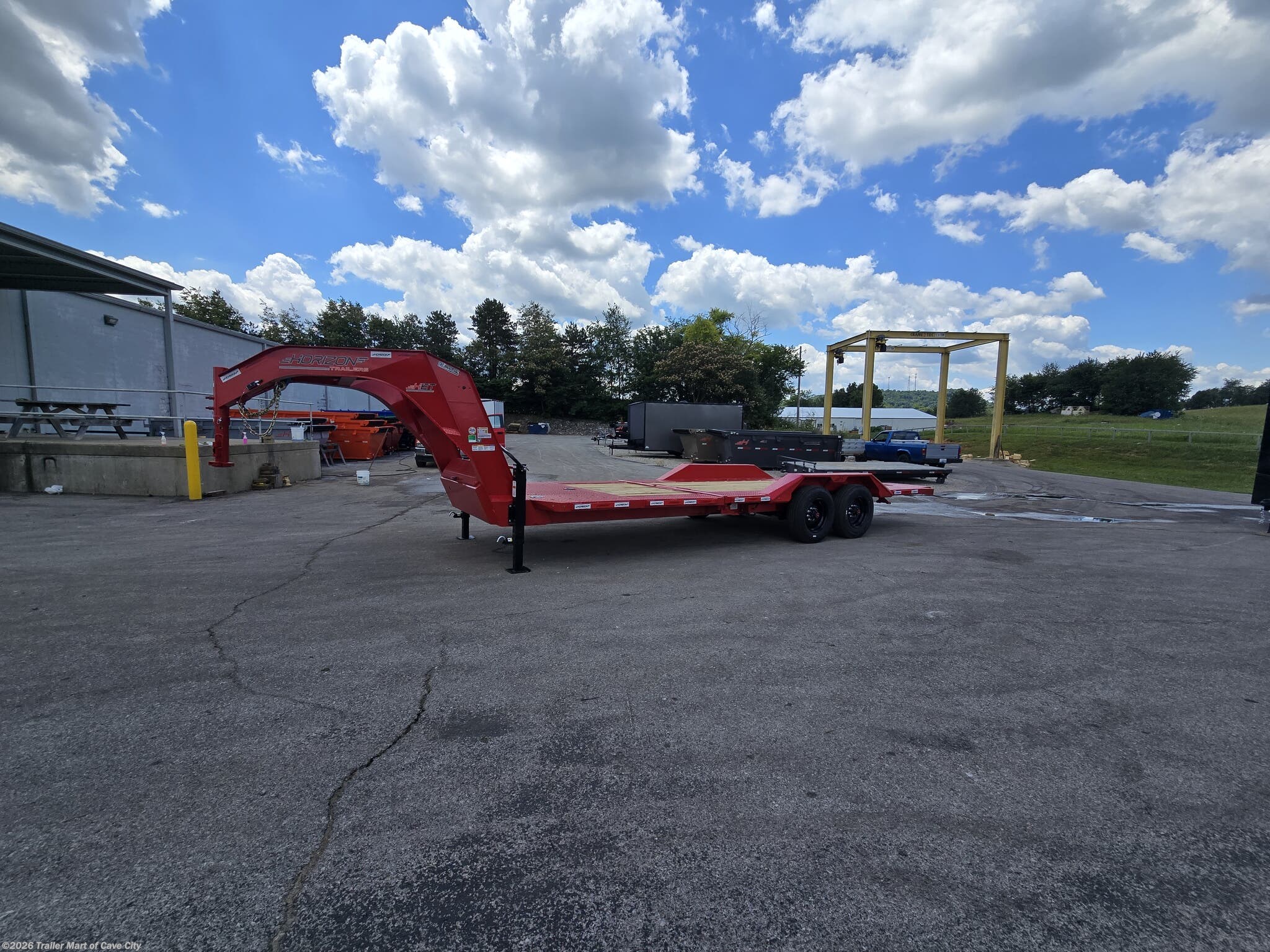 2026 Horizon Trailers HET 24' (16'+8') GN Gravity Tilt Deck Trailer - New Tilt Deck Trailer for sale by Trailer Mart of Cave City in Cave City, Kentucky