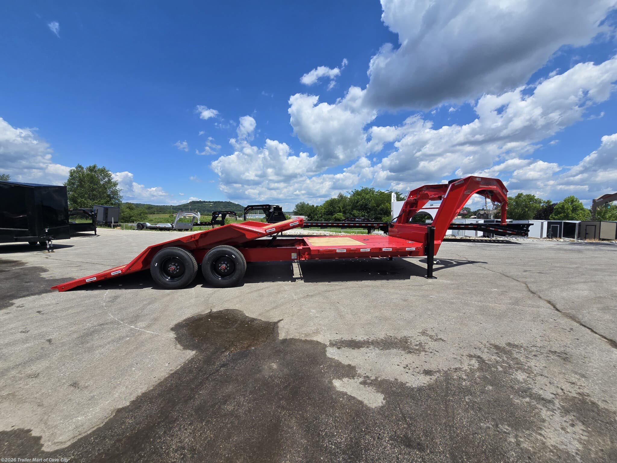 2026 Horizon Trailers HET 24' (16'+8') GN Gravity Tilt Deck Trailer