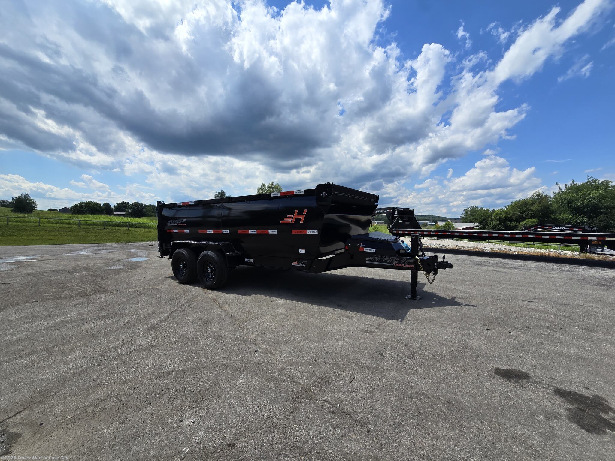 2026 Horizon Trailers LZ7 7'x14' 7k Dump Trailer