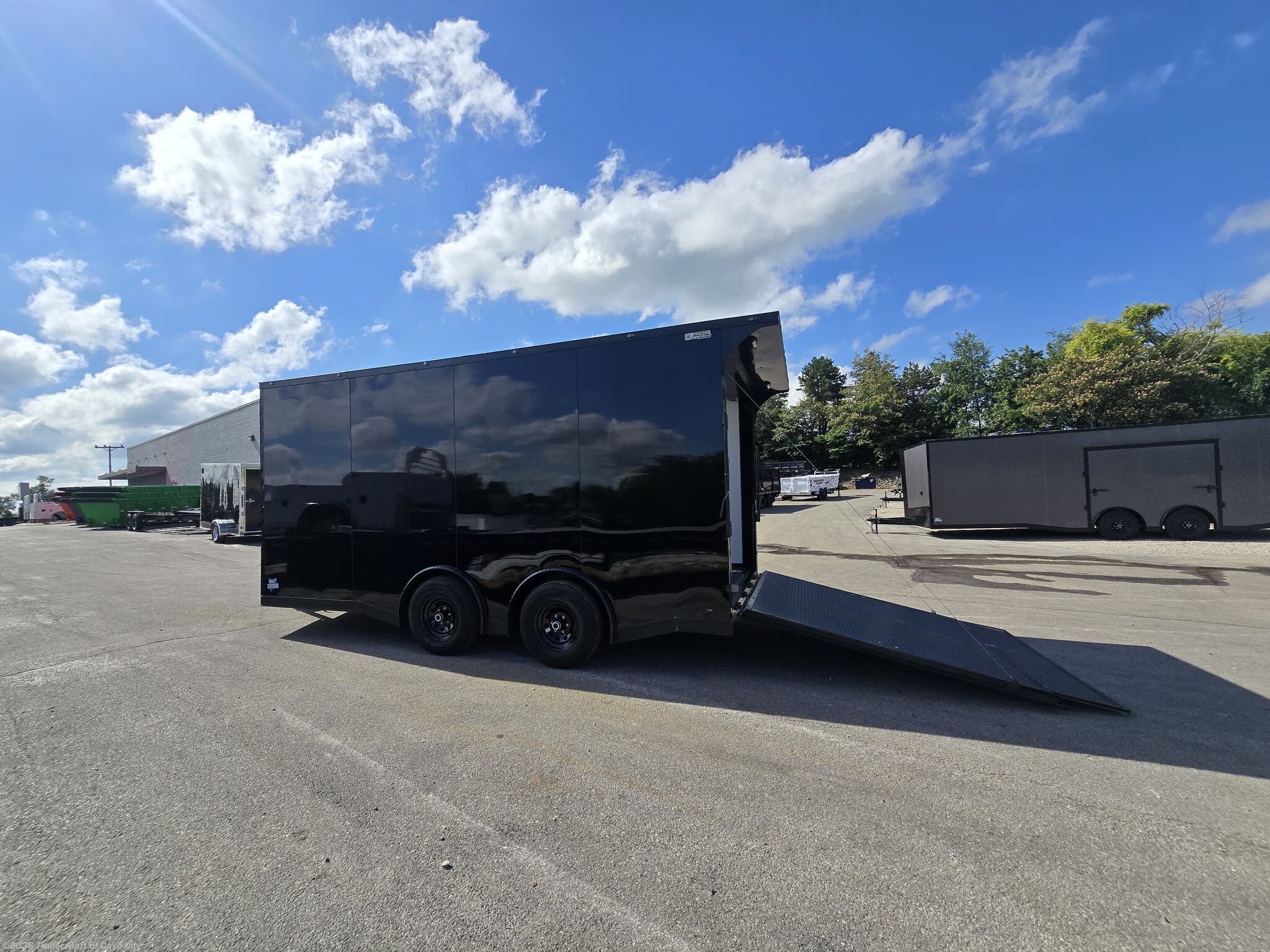 2026 8.5'x16'TA3 (Blackout Package) Enclosed Car Hauler by Steel Pines Cargo from Trailer Mart of Cave City in Cave City, Kentucky