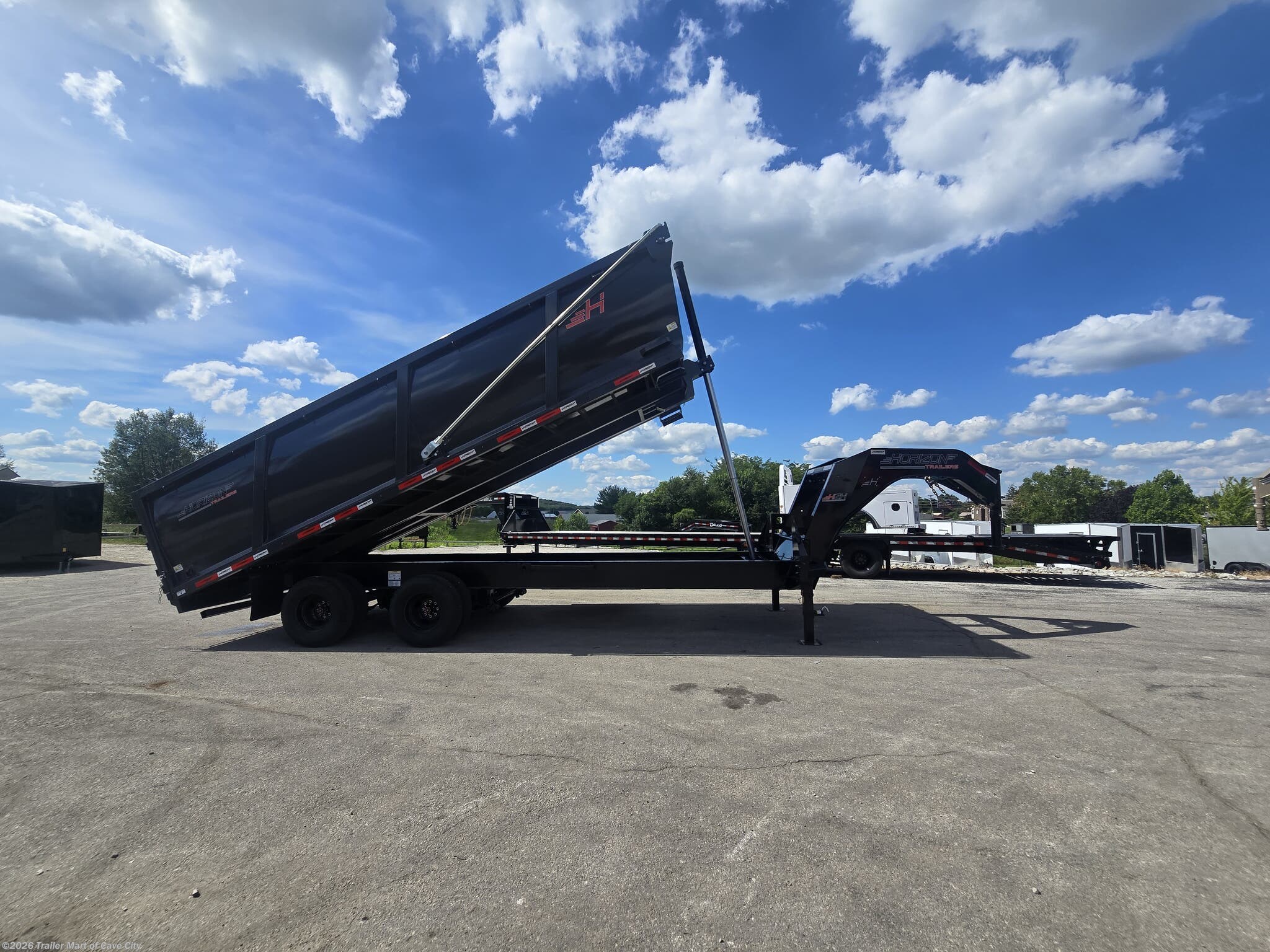 2026 Horizon Trailers HZH 25K 20' GN Telescopic Dump Trailer