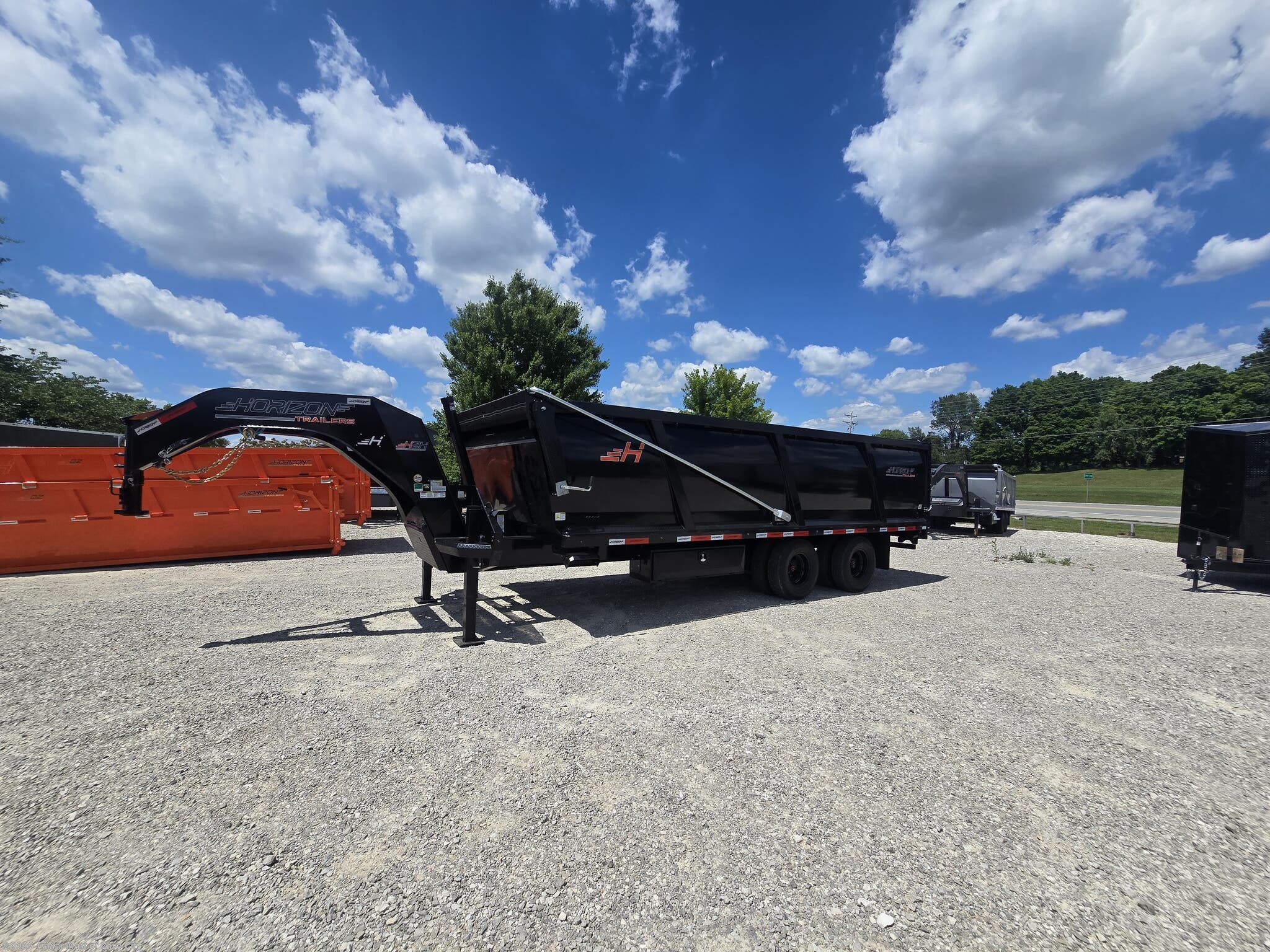 New 2026 Horizon Trailers HZH 25.9K 20' GN Telescopic Dump Trailer available in Cave City, Kentucky