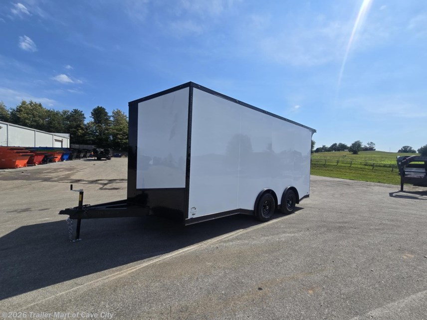 New 2026 Steel Pines Cargo 8.5'x16'TA3 (Blackout Package) Enclosed Car Hauler available in Cave City, Kentucky