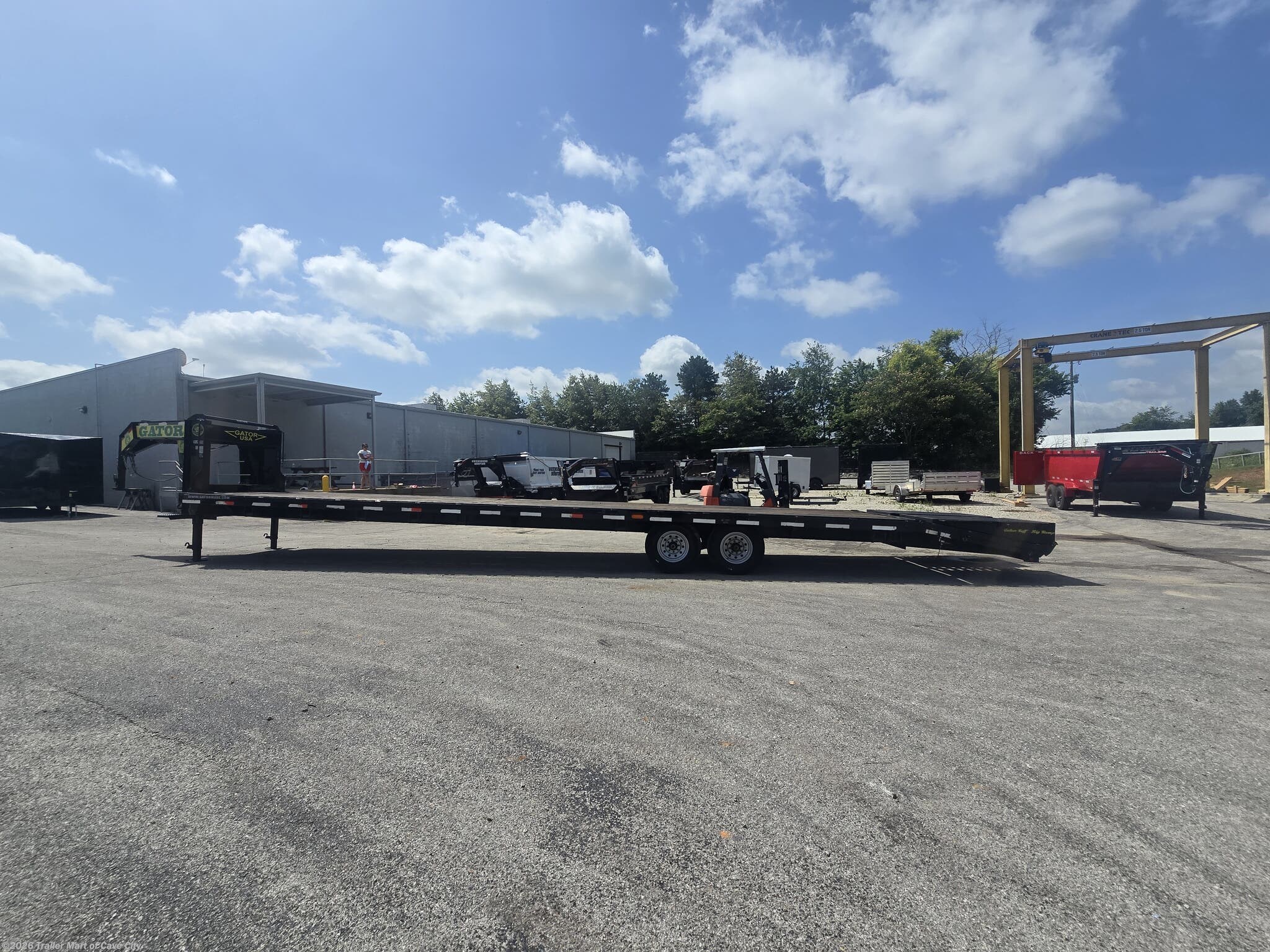 Used 2025 Gatormade 35'+5' Gooseneck Deckover Trailer available in Cave City, Kentucky
