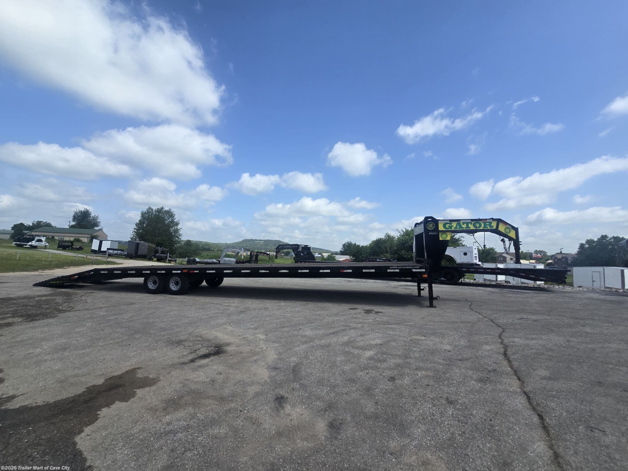 2025 Gatormade 35'+5' Gooseneck Deckover Trailer - Used Deckover/Flat Deck Trailer for sale by Trailer Mart of Cave City in Cave City, Kentucky