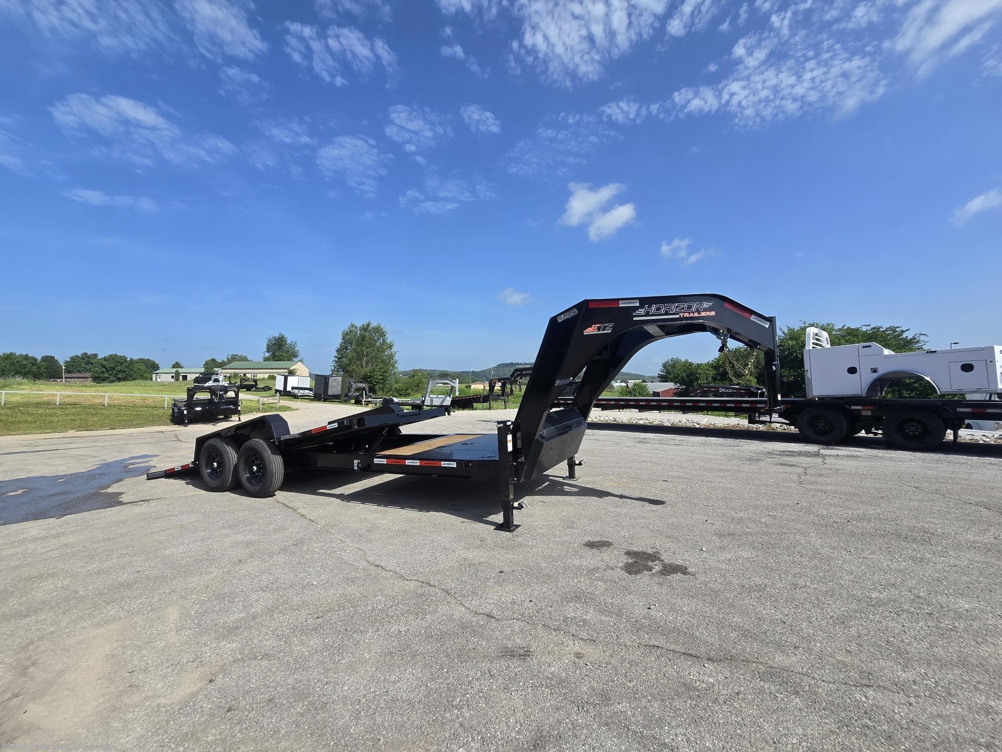2026 Horizon Trailers ETZ 22' (16'+6') Gooseneck Split Tilt Trailer